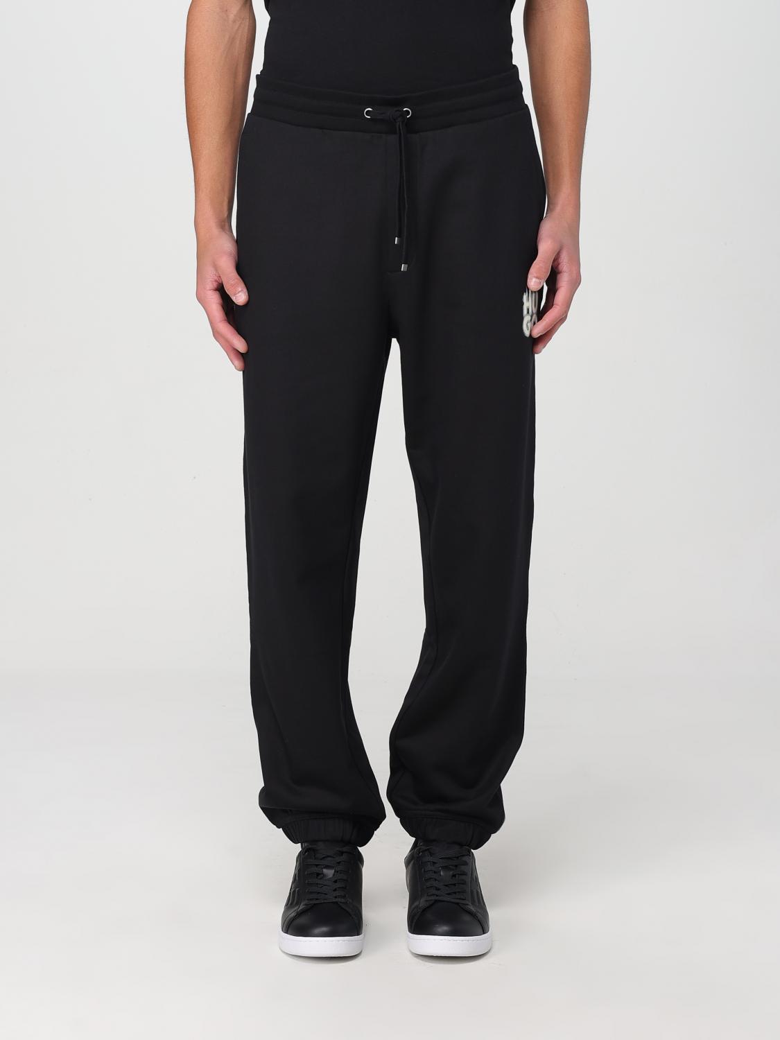 Hugo Boss Pants Hugo Men Color Black In Black