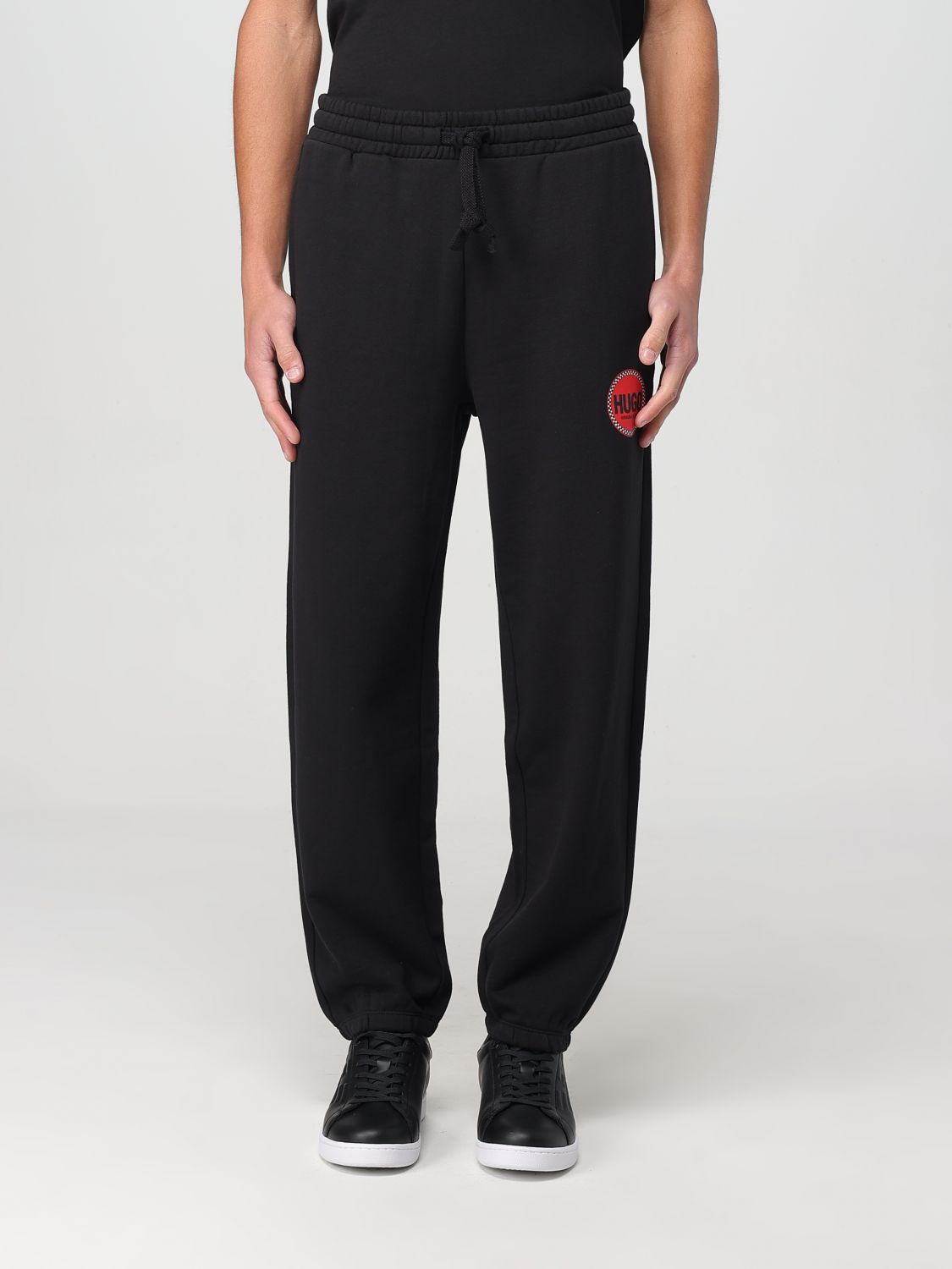 Shop Hugo Boss Pants Hugo Men Color Black