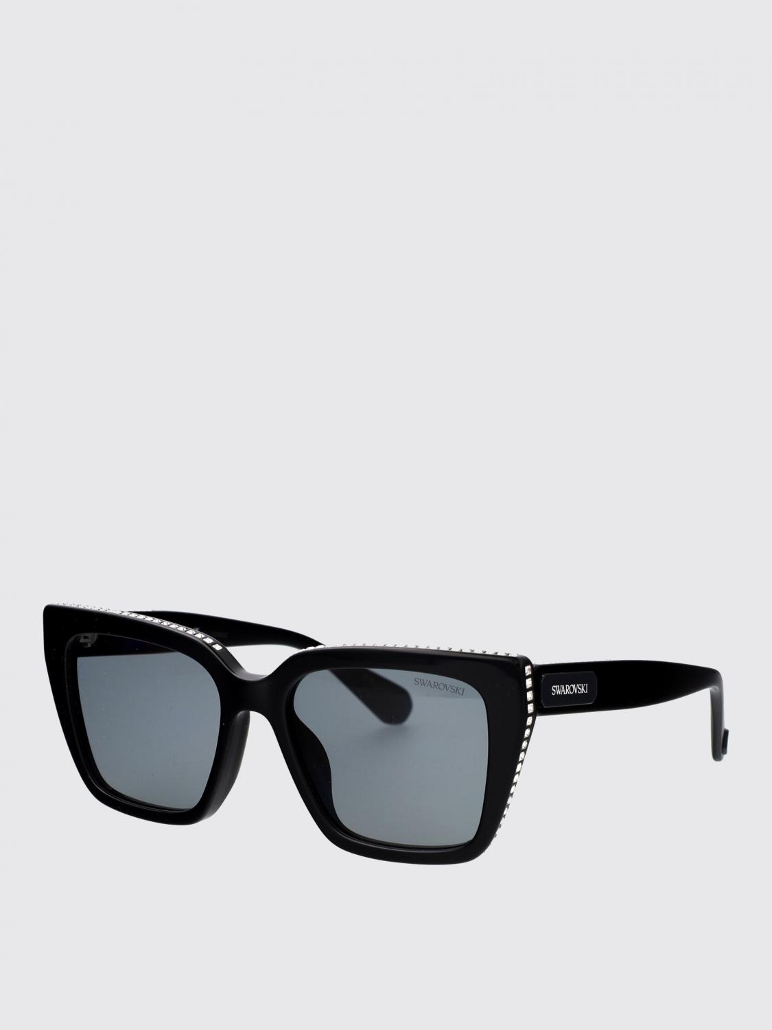 Swarovski Sunglasses Woman  In Black