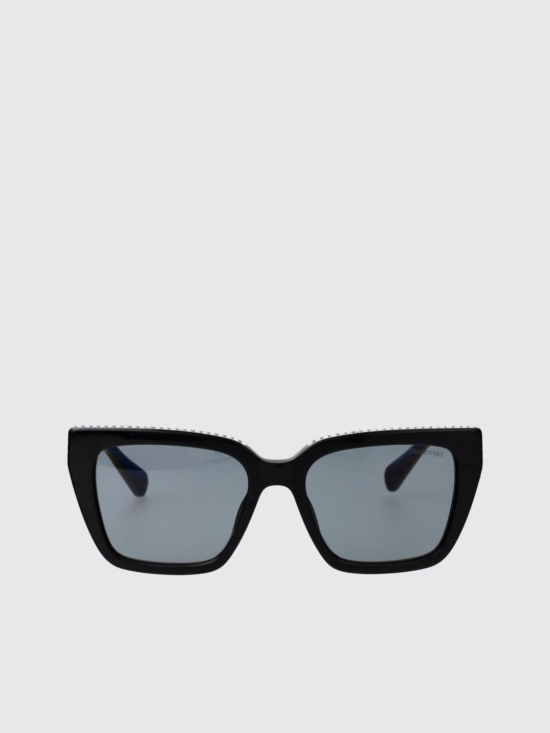 Swarovski Sunglasses Woman In Black
