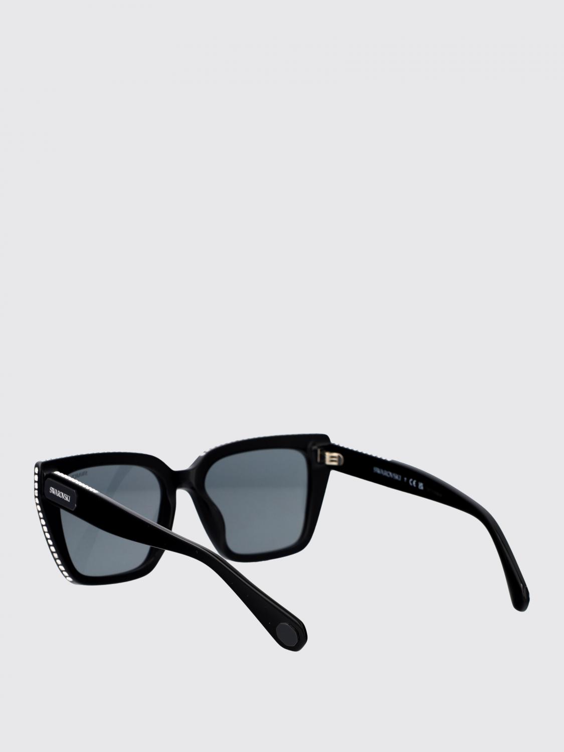 Swarovski Sunglasses Woman In Black