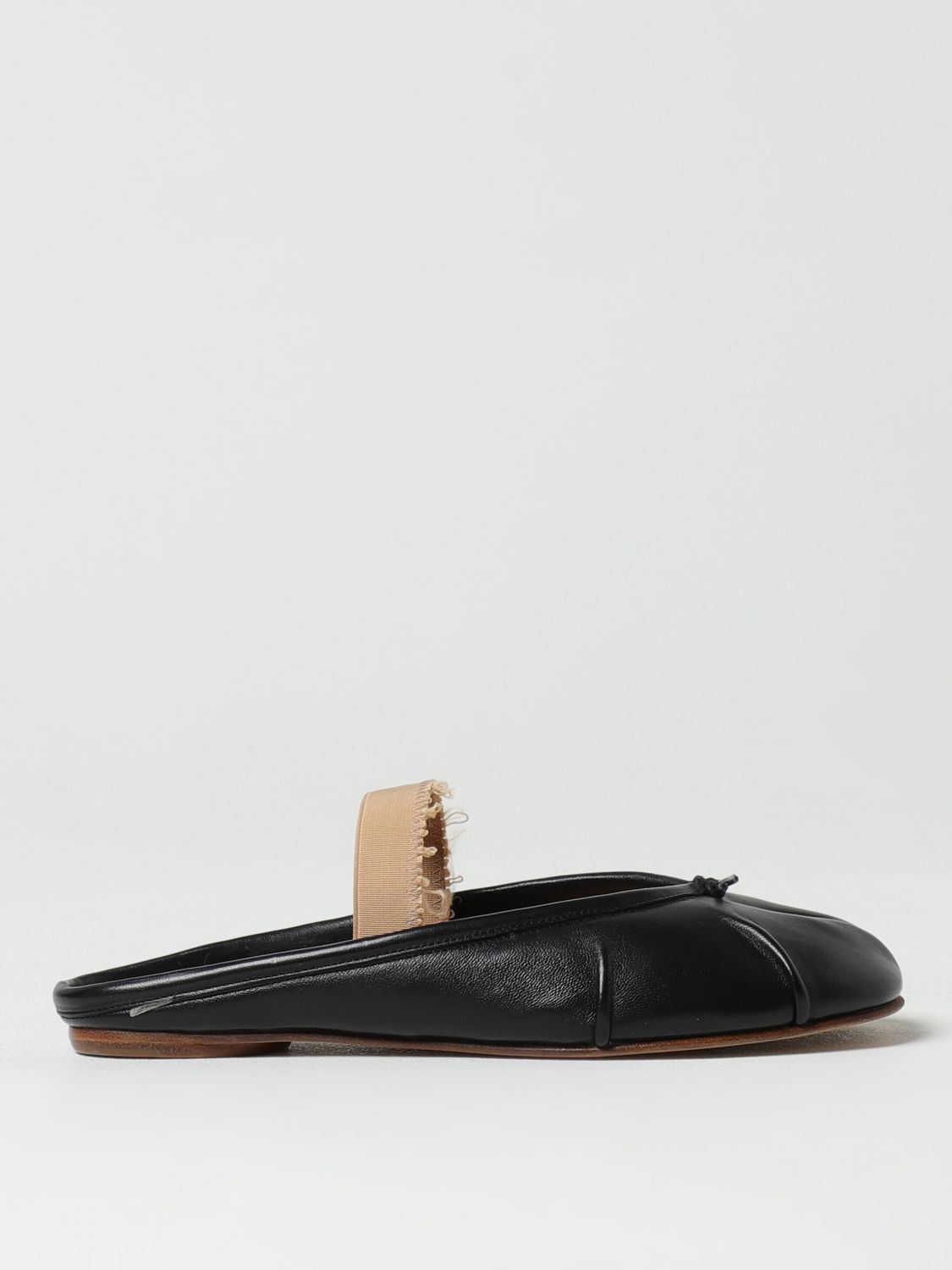 Maison Margiela Tabi Ballerinas In Black