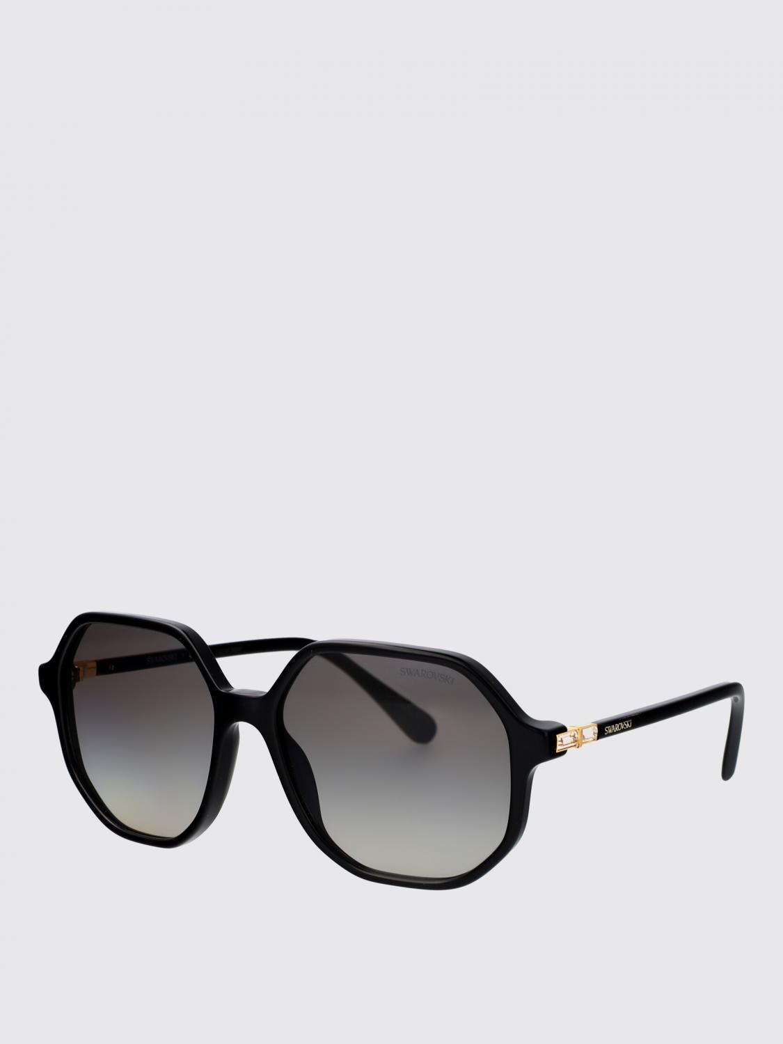 Swarovski Sunglasses Woman  In Black