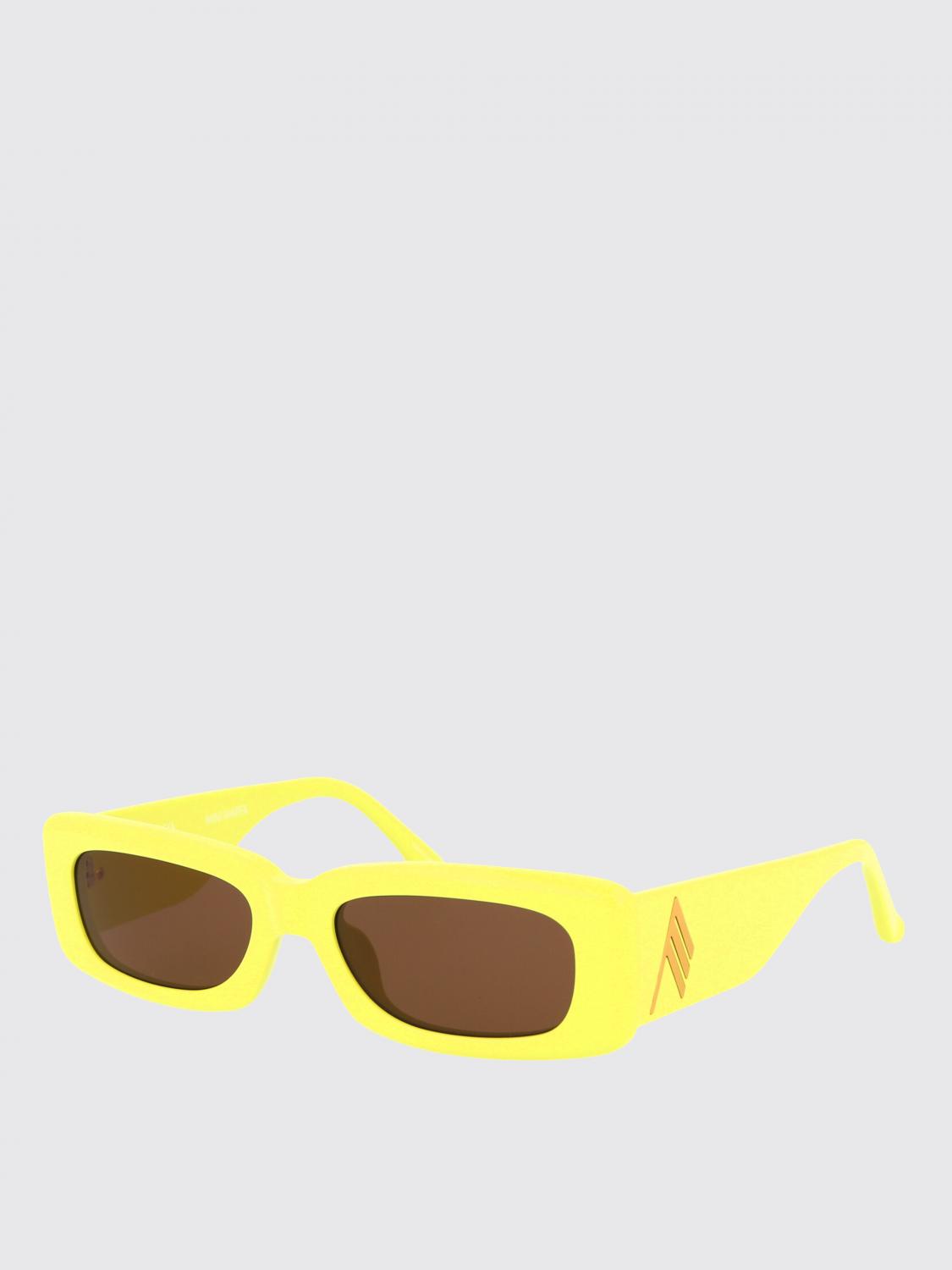 THE ATTICO Sunglasses Woman color Yellow　THE ATTICO サングラス ウーマンカラー イエロー THE