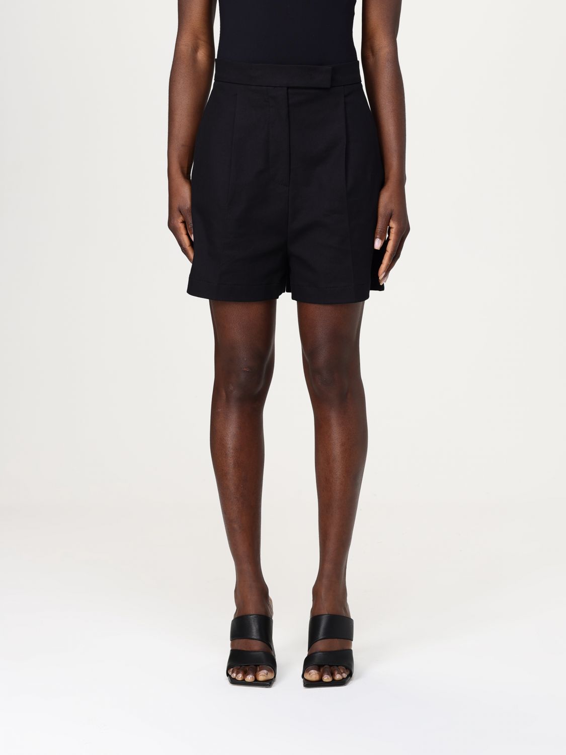 Max Mara Short Woman Color Black In Black