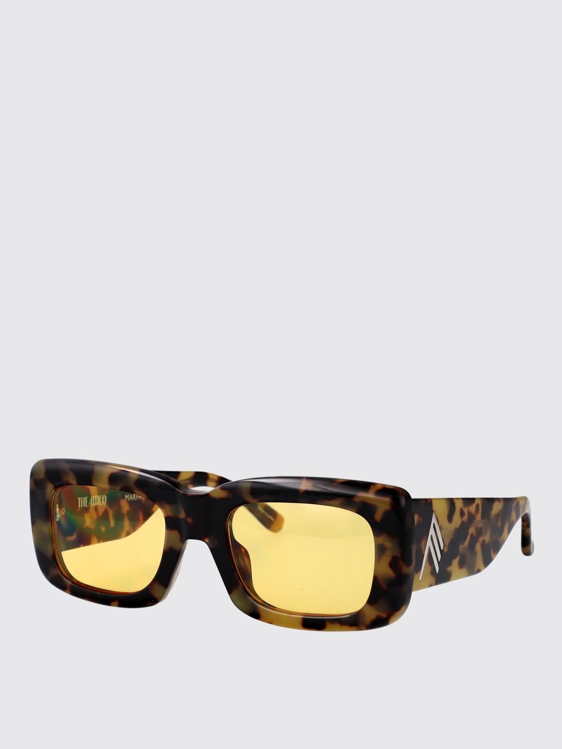 THE ATTICO Sonnenbrille Damen Farbe Braun