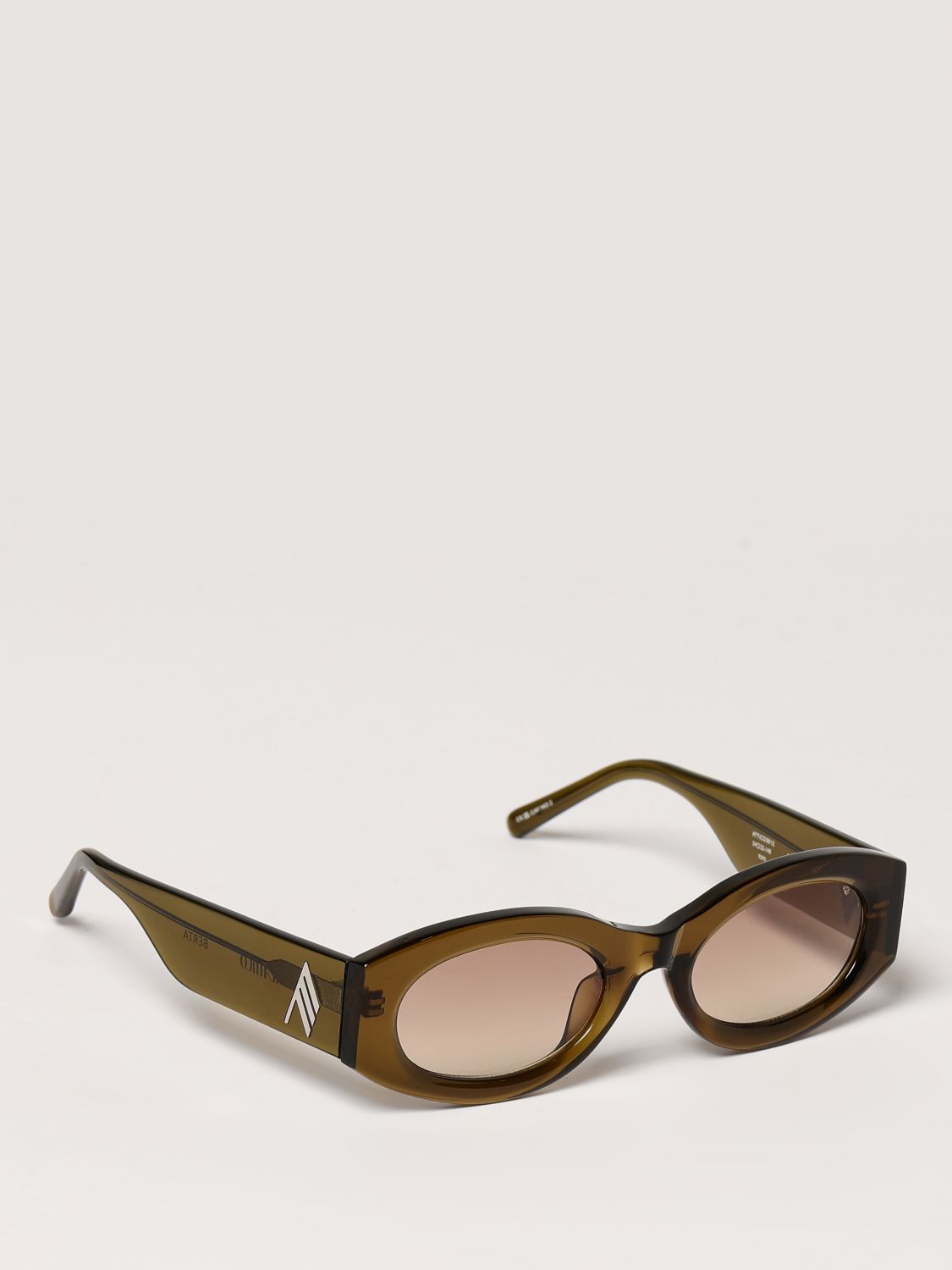 The Attico Sunglasses Woman color Green