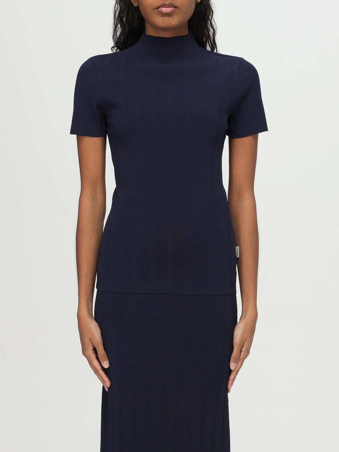 Remain Birger Christensen T-shirt Remain Woman Color Blue In Blue