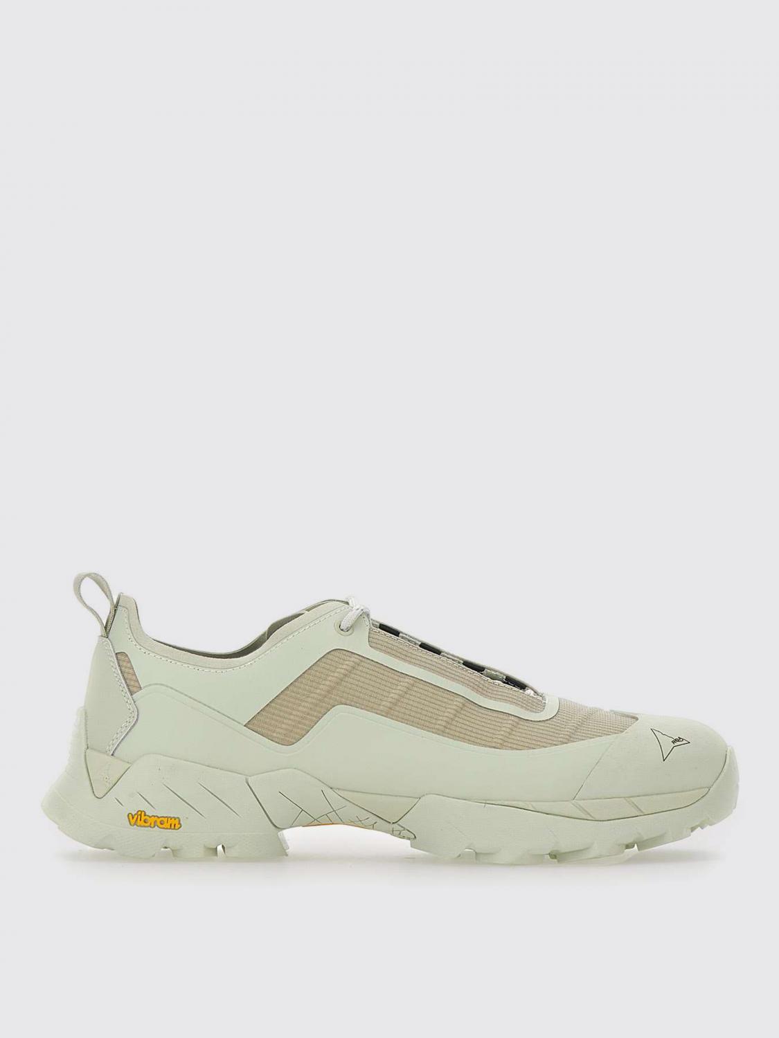 Roa 'khatarina' Green Polyamide Blend Sneakers In Grey