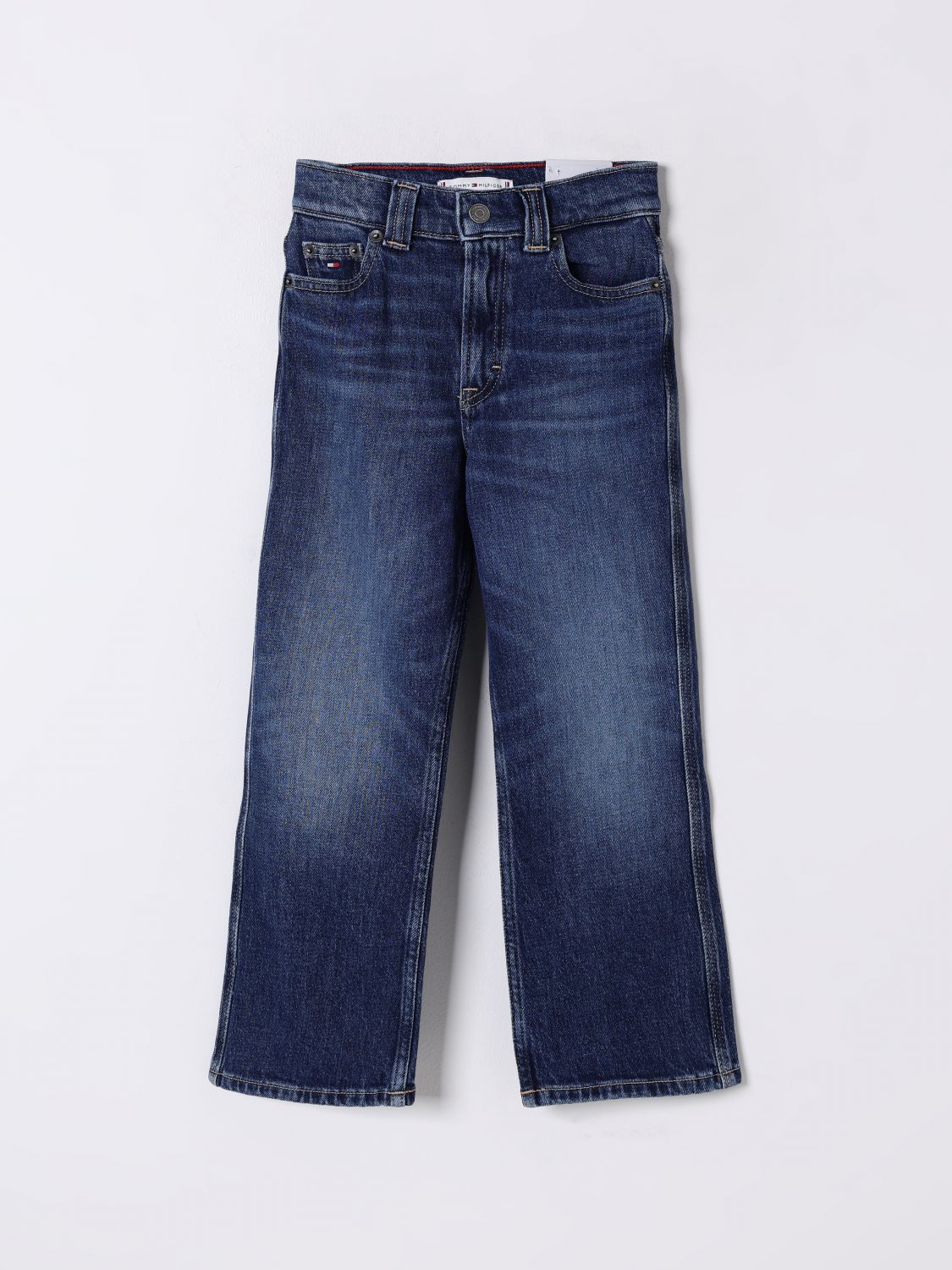 Tommy Hilfiger Jeans Kids Color Denim In Denim