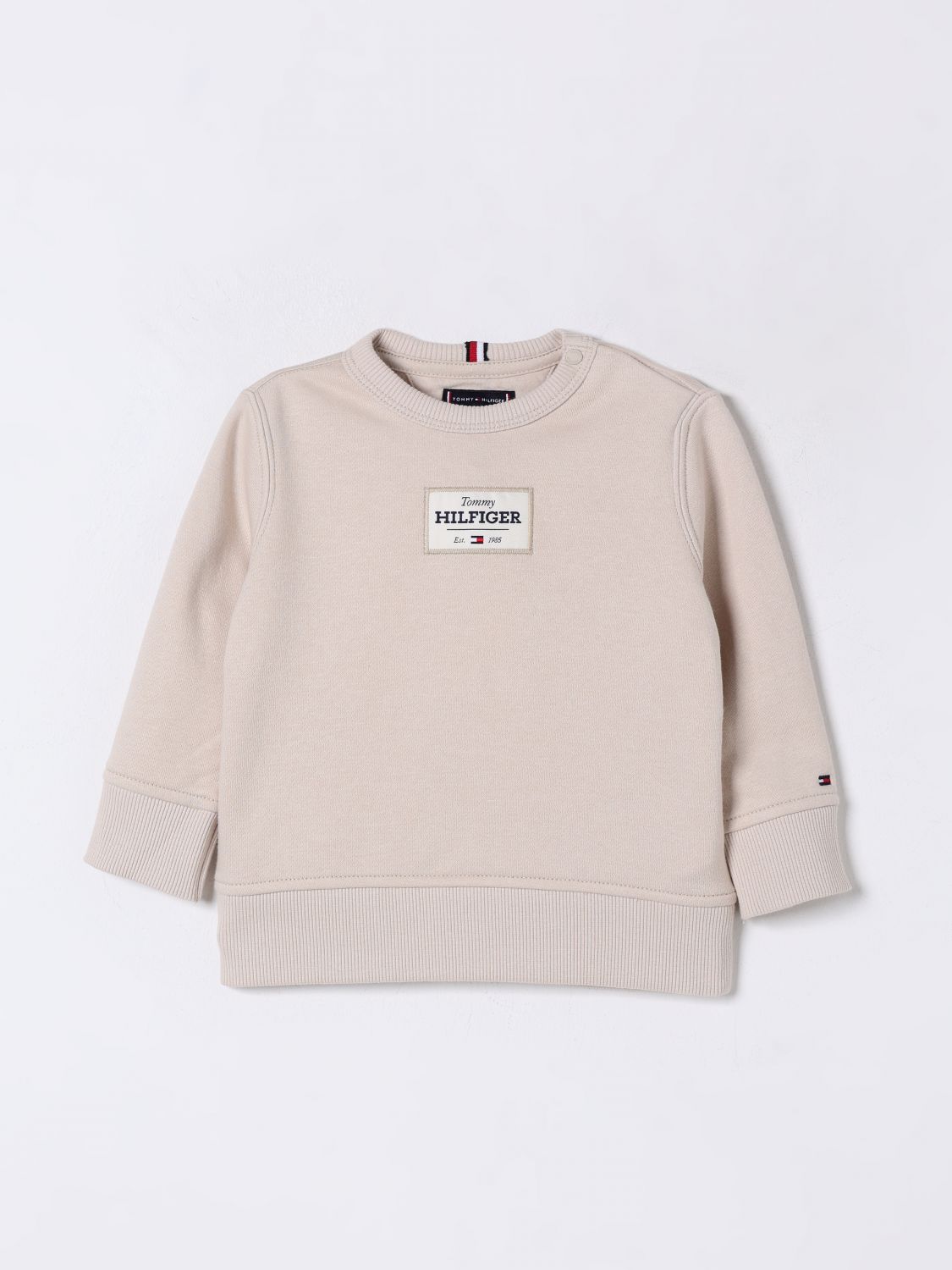 TOMMY HILFIGER SWEATER TOMMY HILFIGER KIDS COLOR BEIGE G86085022