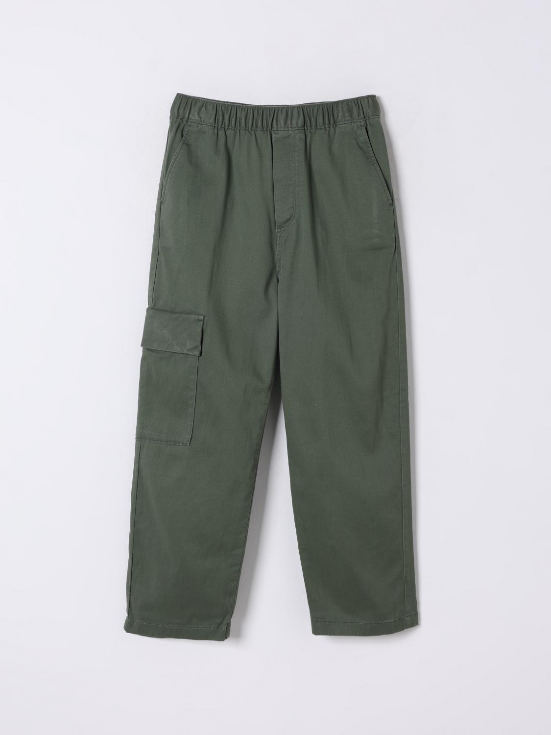 Calvin Klein Pants Kids Color Green In Green