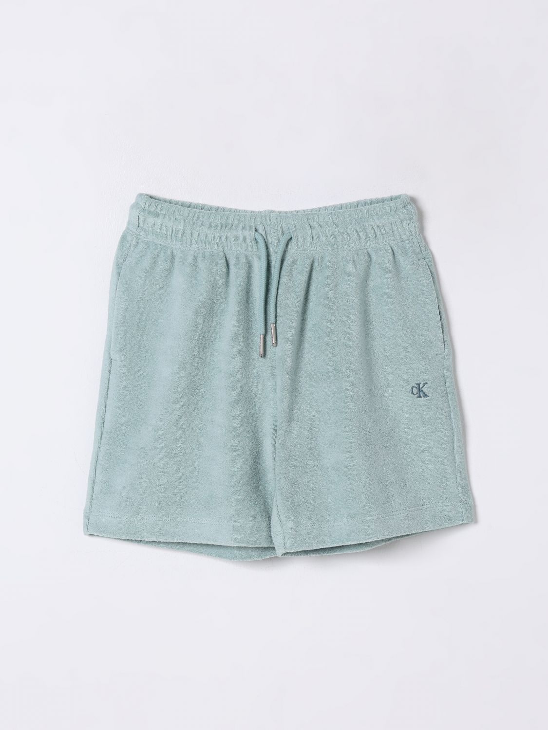 Calvin Klein Shorts Kids Color Green In Green