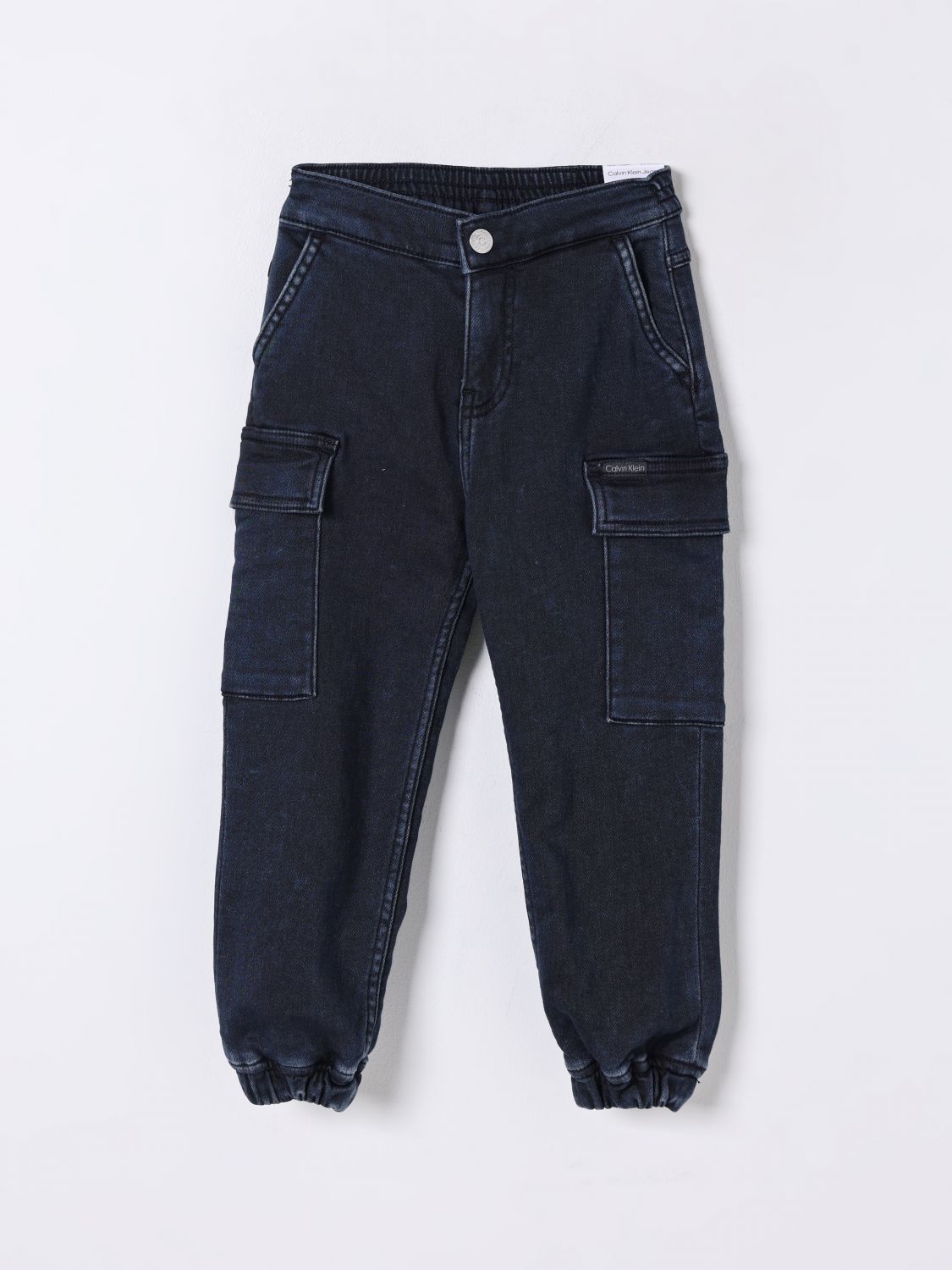 Calvin Klein Jeans Kids Color Denim In Denim