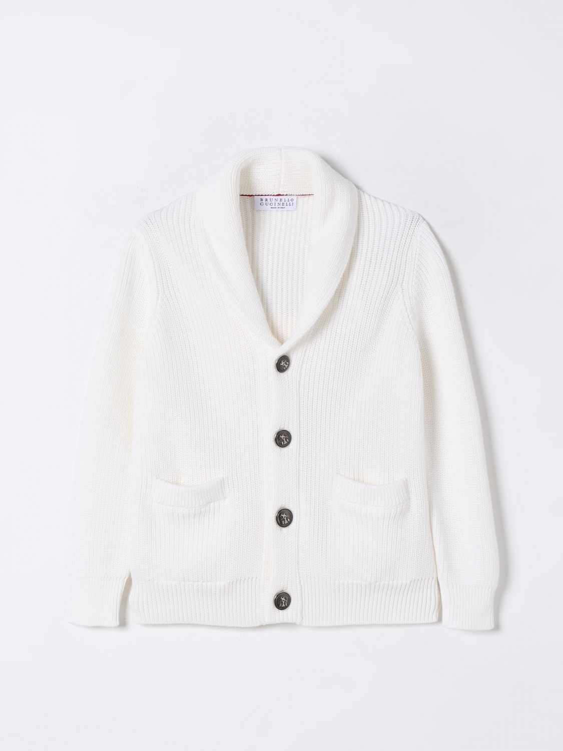 Brunello Cucinelli Sweater  Kids Color White In White