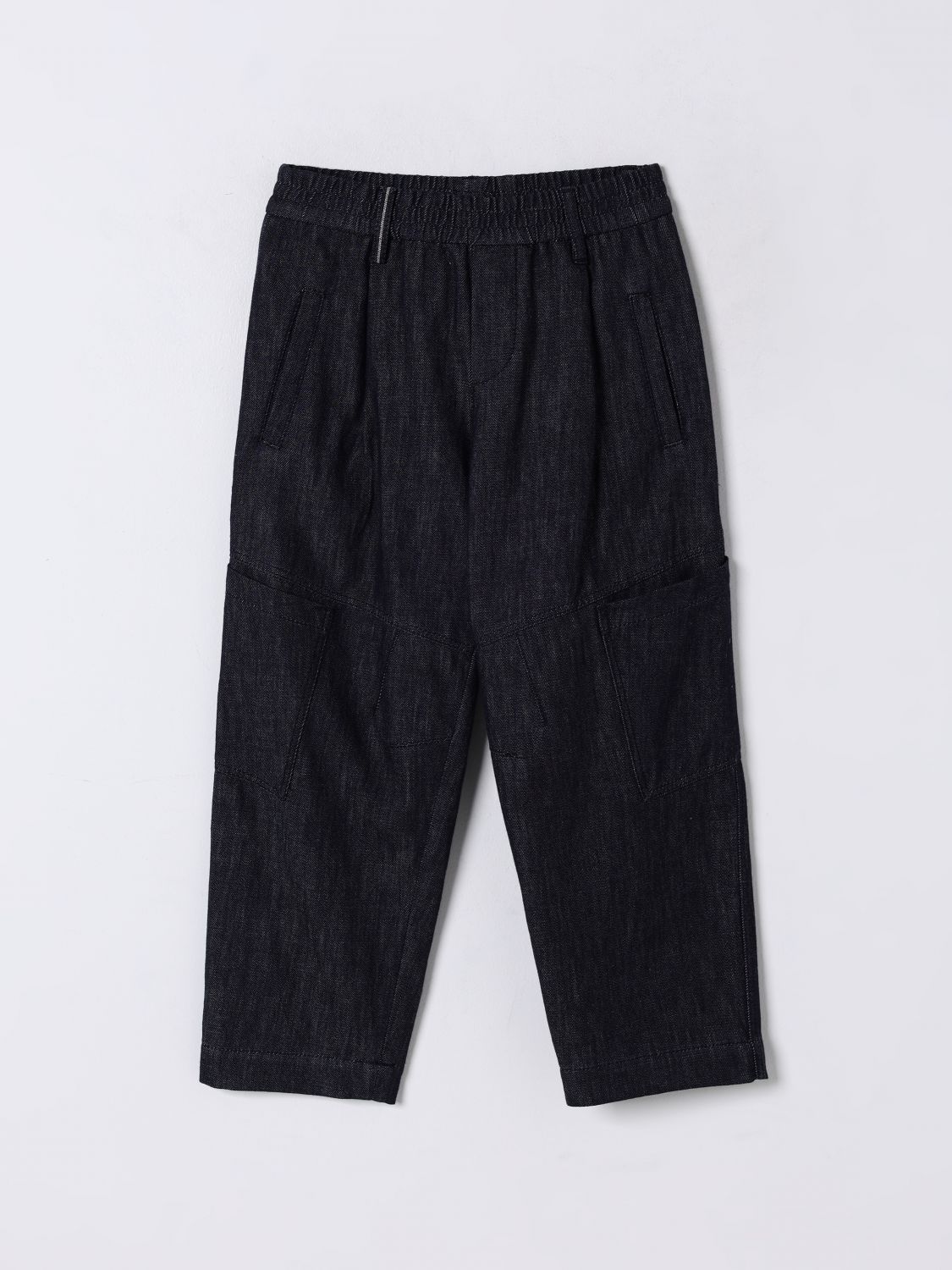 Brunello Cucinelli Jeans Kids Color Denim In Denim