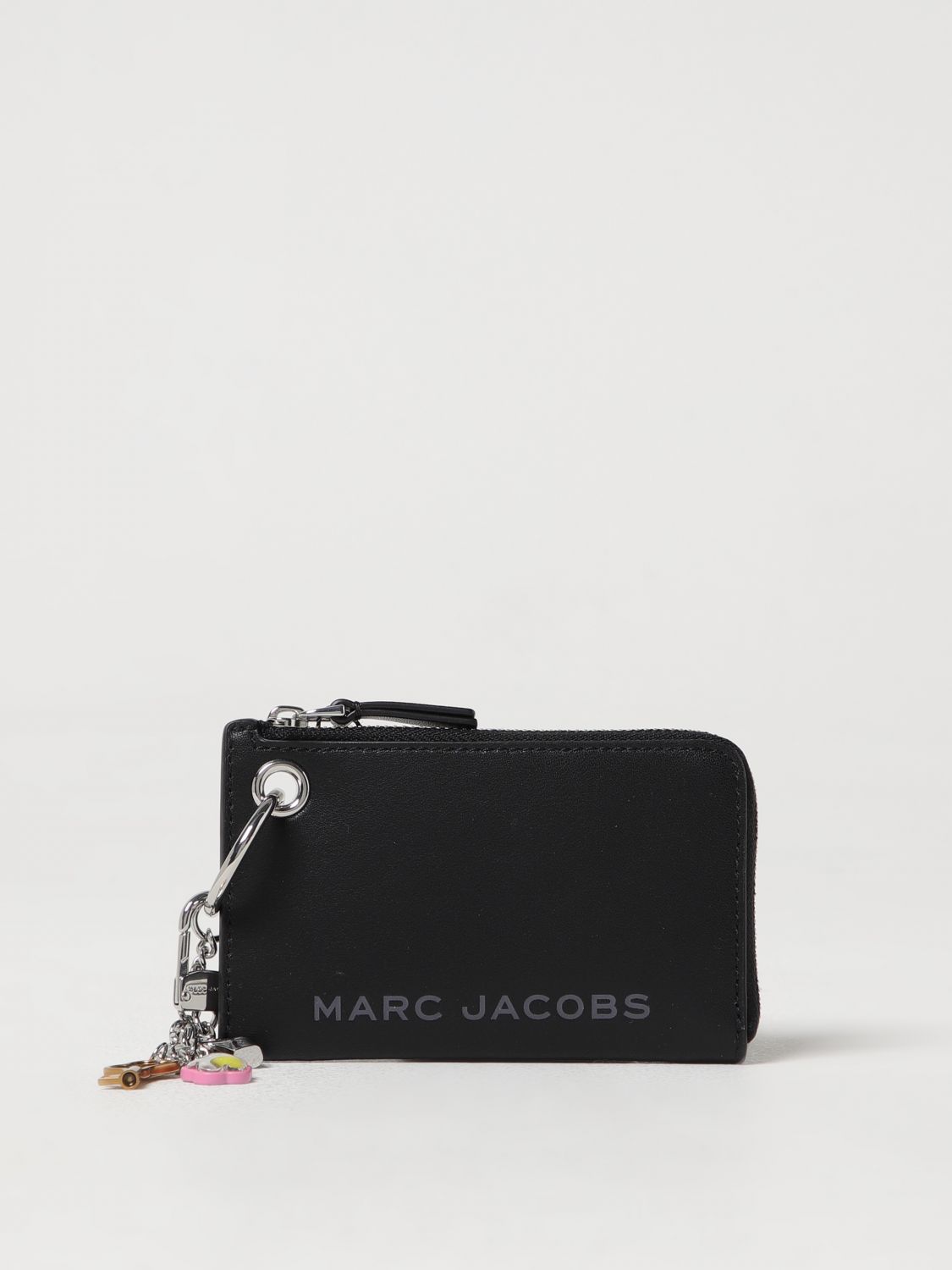 Shop Marc Jacobs Key Chain Woman Color Black