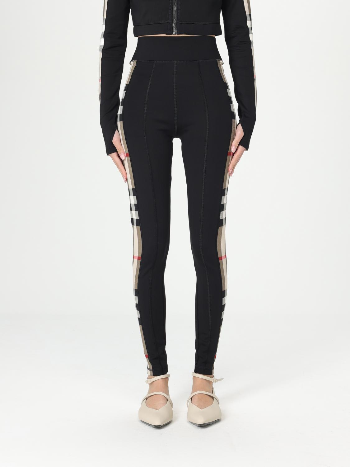 Burberry Madden Leggings In Black