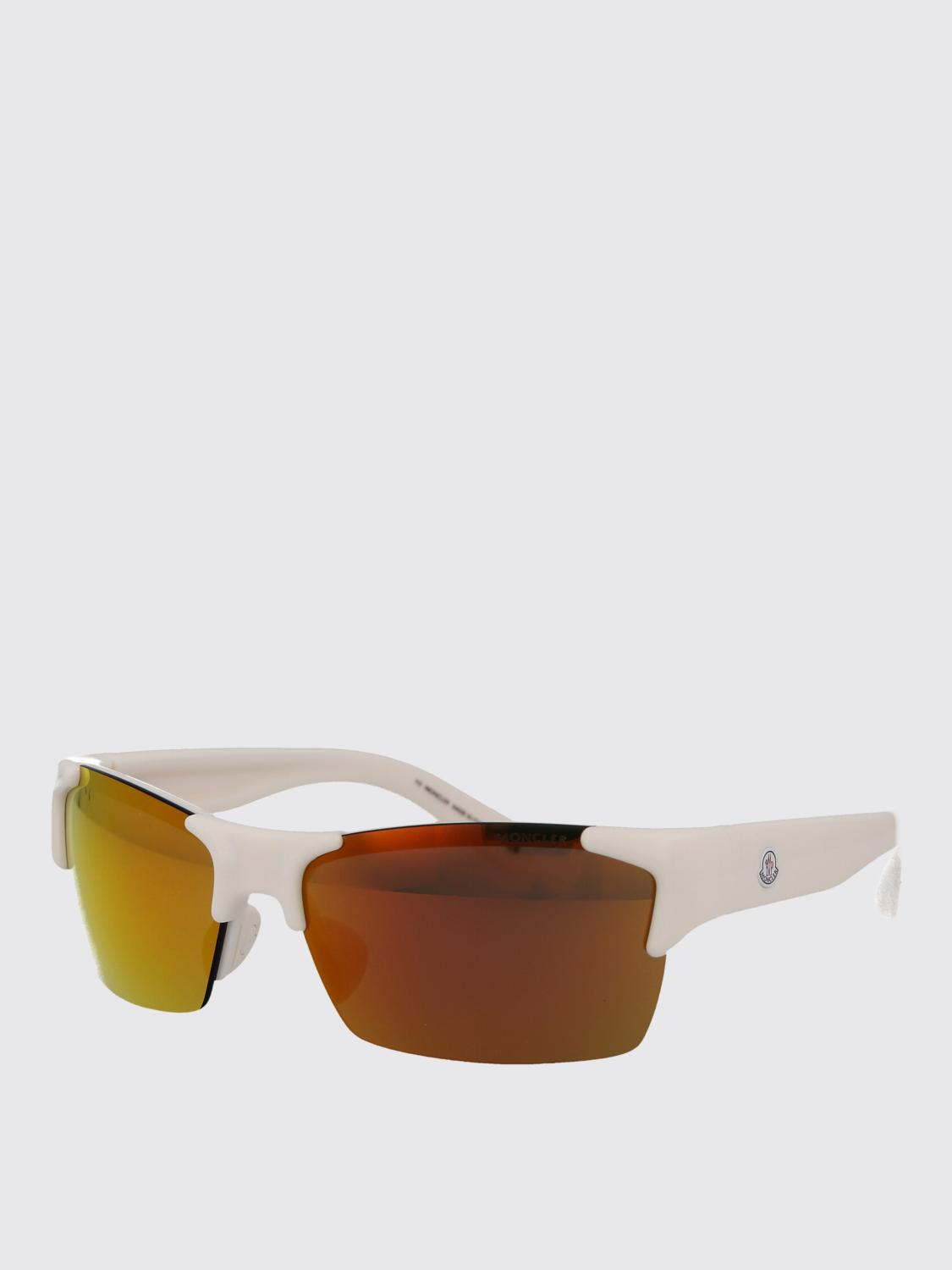 MONCLER Sonnenbrille Damen Farbe Weiß