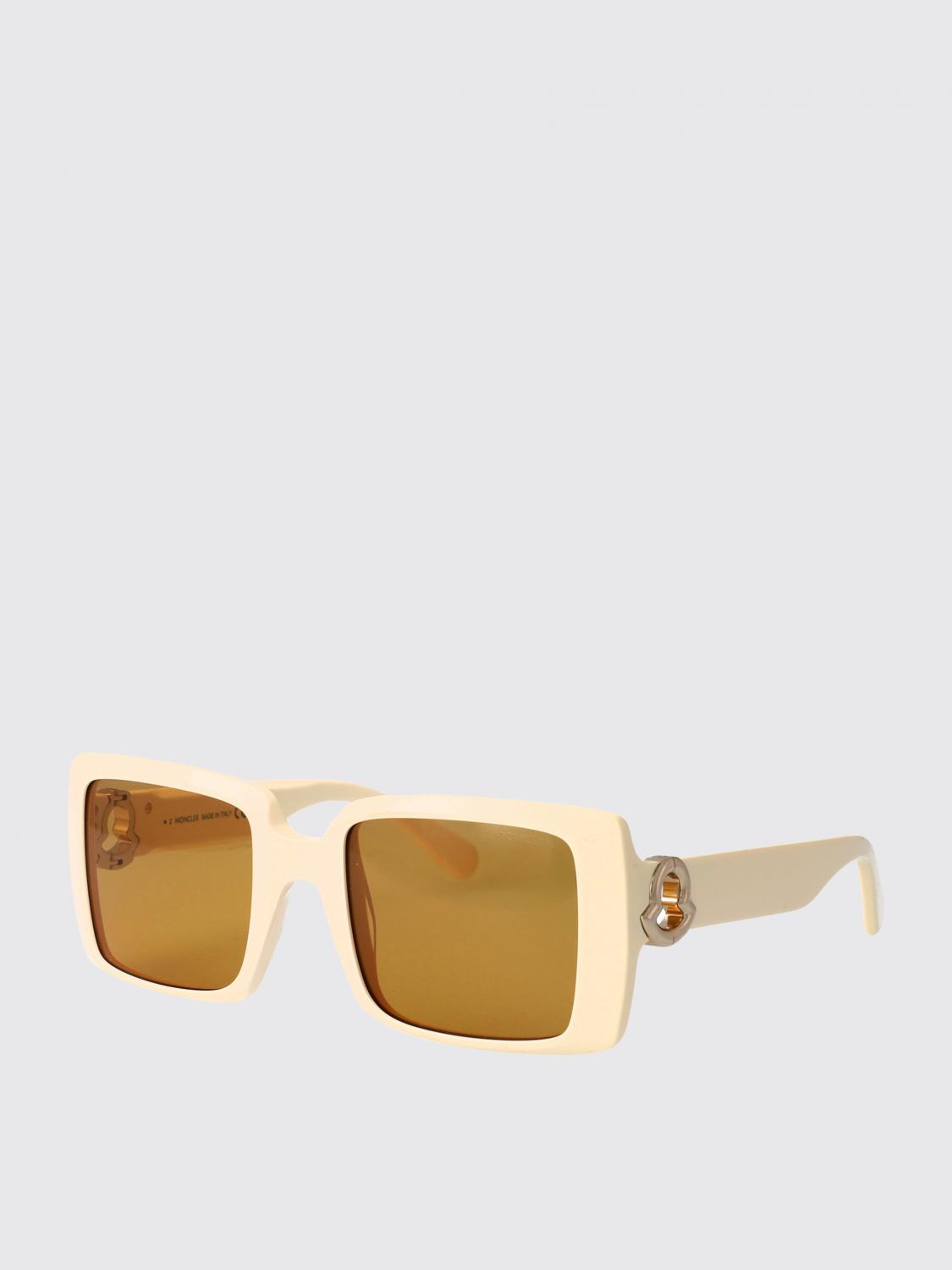 MONCLER MONCLER Sunglasses Woman color White　MONCLER サングラス レディース カラー ホワイト