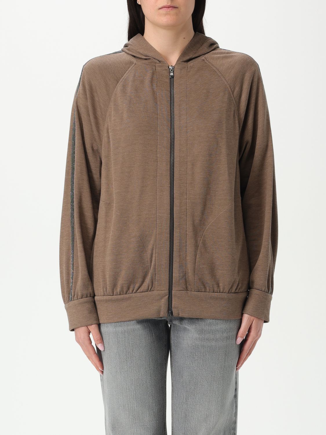Brunello Cucinelli Cardigan  Woman Color Brown