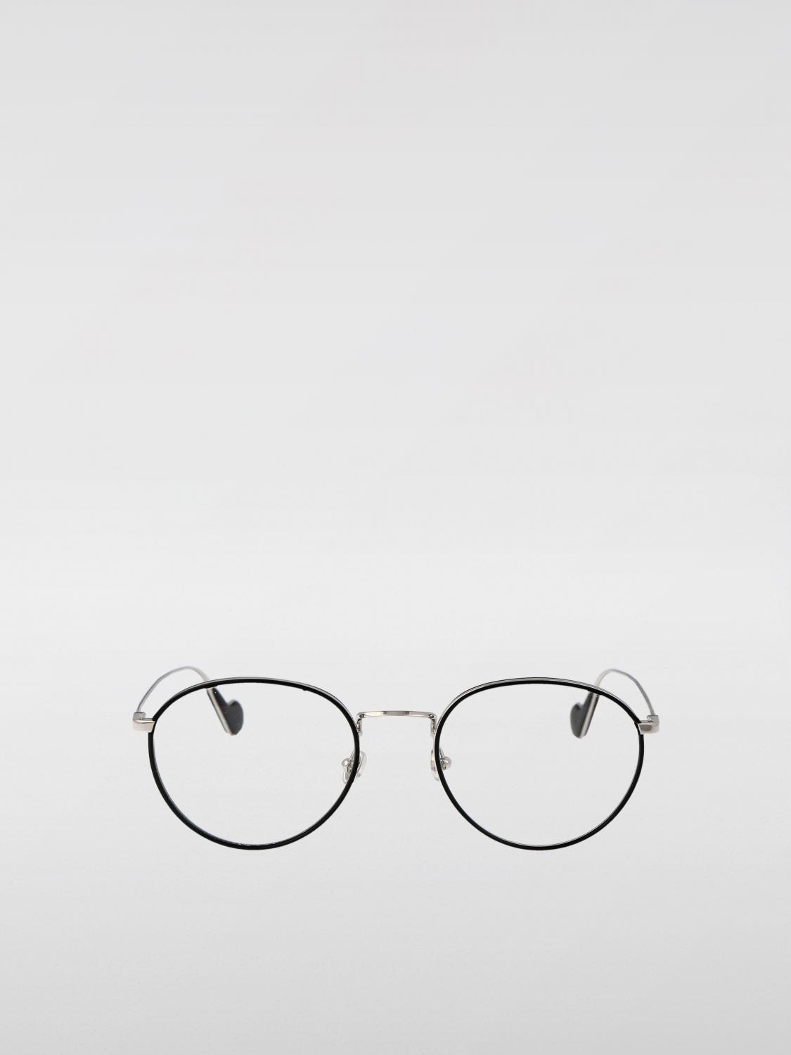 MONCLER MONCLER Optical Frames Men color Black　MONCLER オプティカル フレーム メンズ カラー ブラック