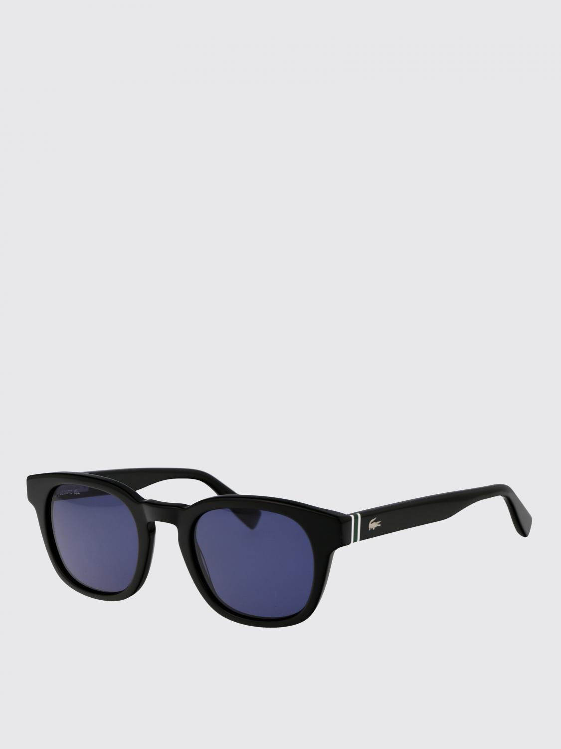 LACOSTE Sunglasses Men color Black