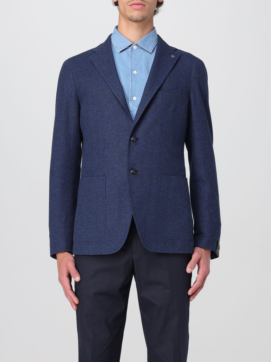 TAGLIATORE Blazer Men color Multicolor　TAGLIATORE ブレザー メンズ マルチカラー TAGLIATORE