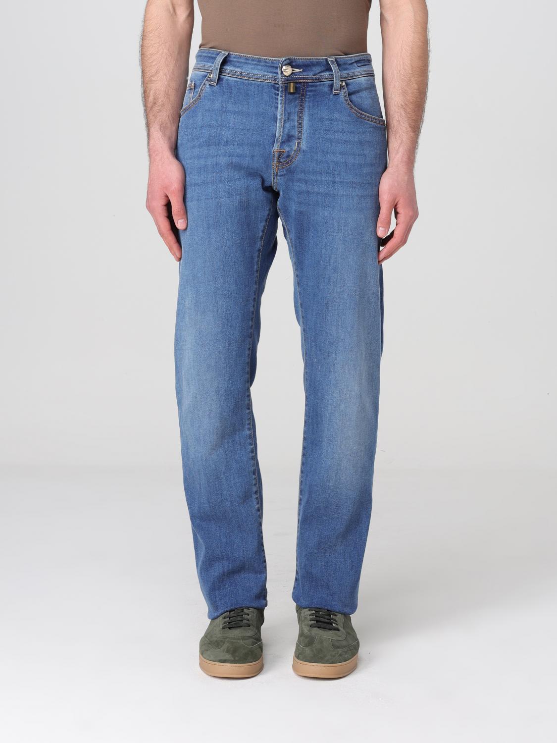 Jacob Cohen Jeans Men Color Gnawed Blue In Gnawed Blue