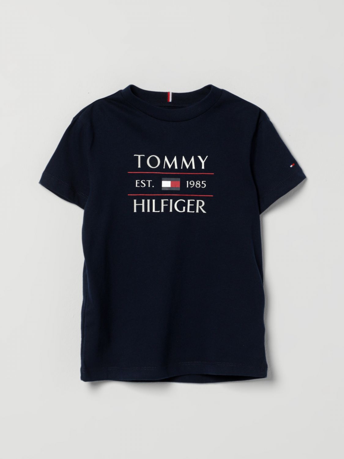 Tommy Hilfiger Kids' T-shirt In Cotone Con Logo
