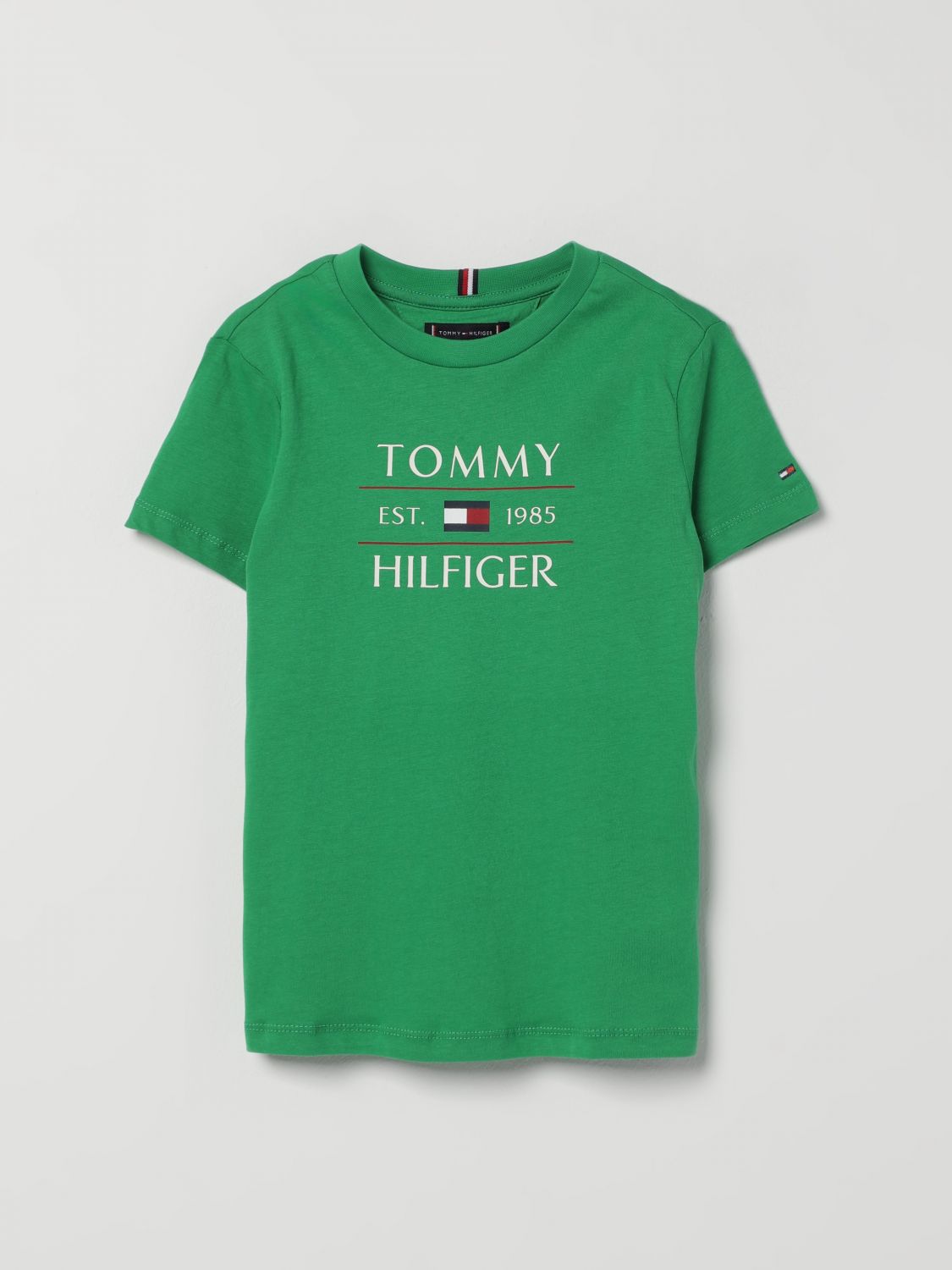 Tommy Hilfiger Kids' T-shirt In Cotone Con Logo