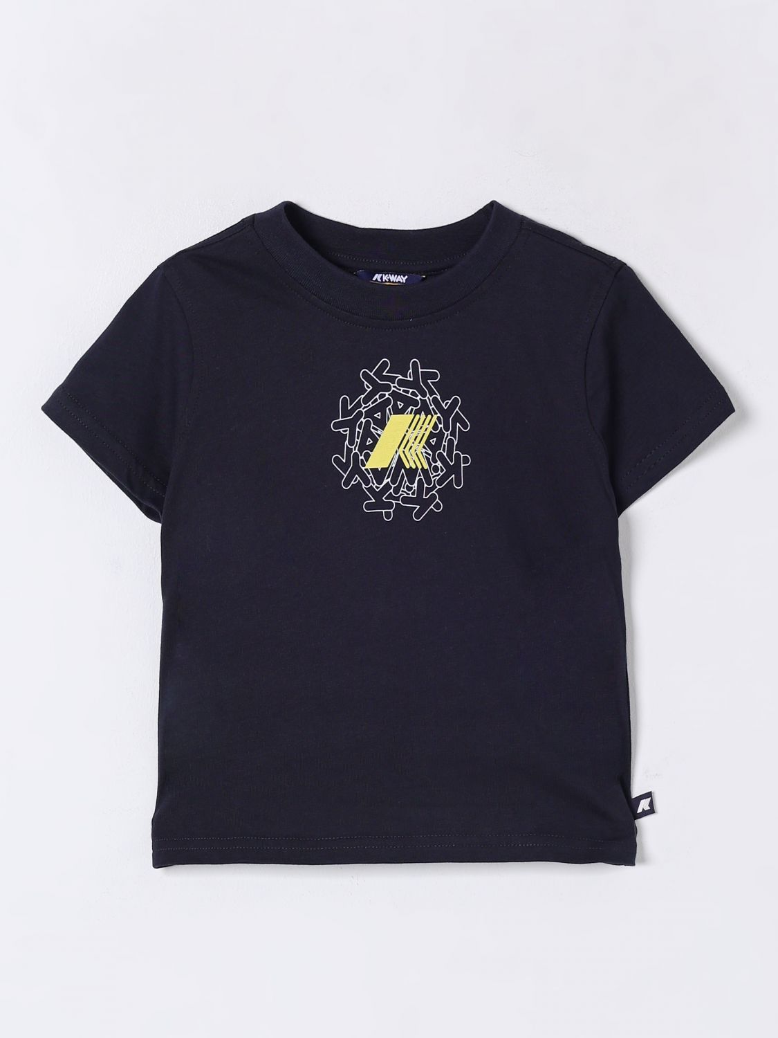 K-way T-shirt Kids Color Blue In Blue