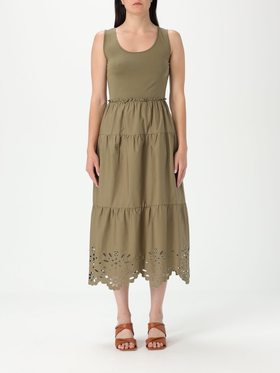 Liu •jo Dress Liu Jo Woman Color Green