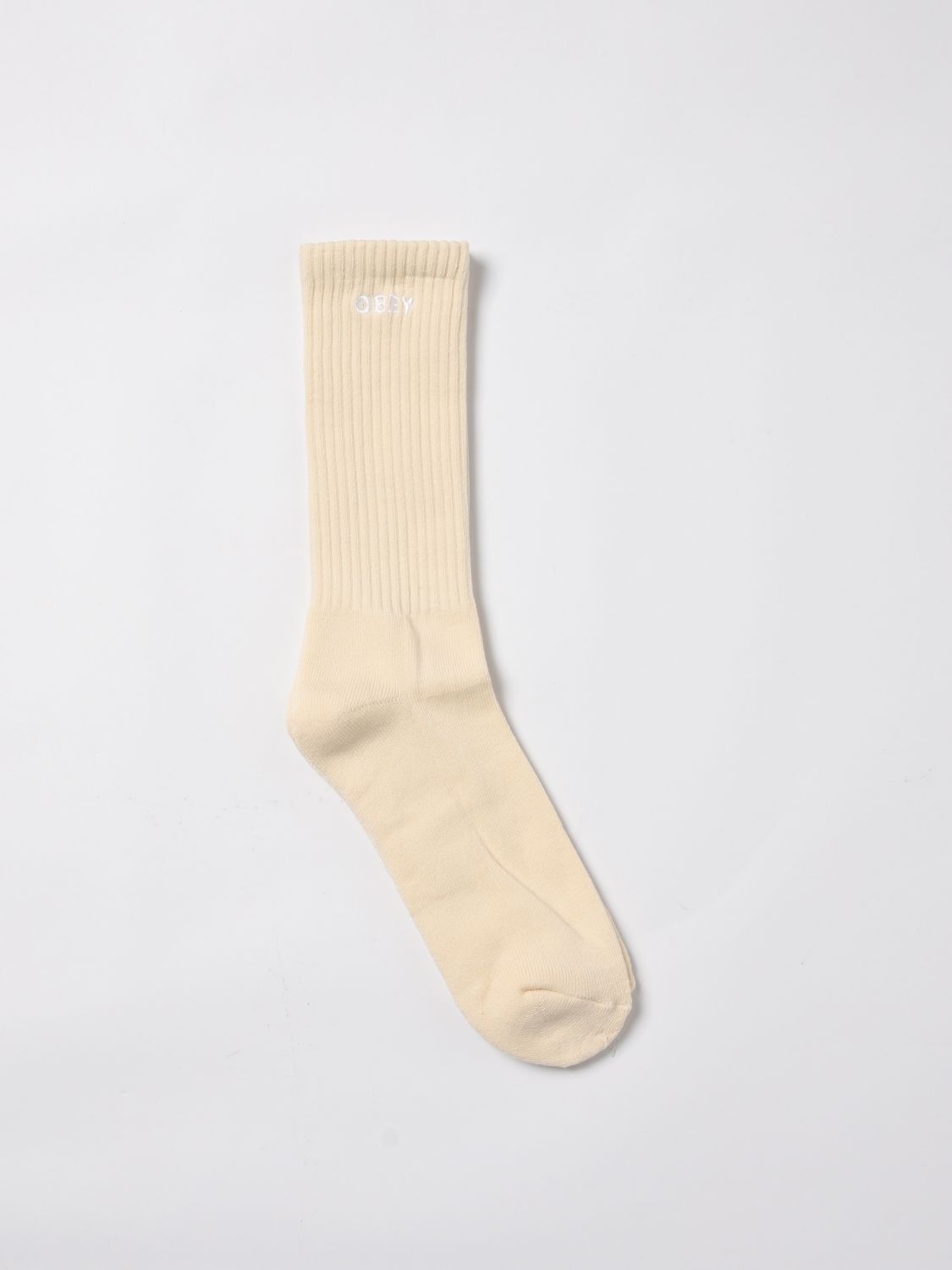 Shop Obey Socks Men Color White 1