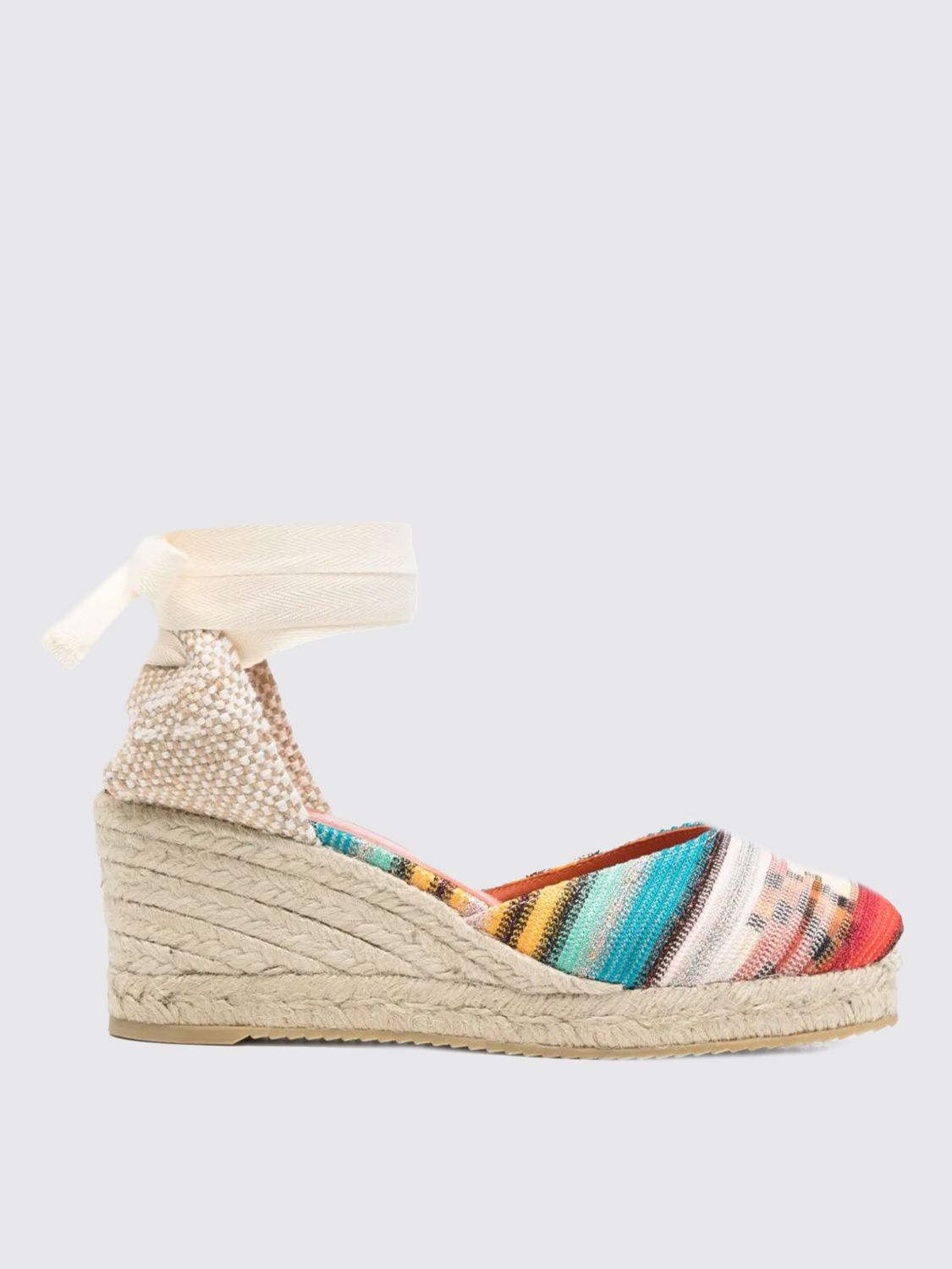 Shop Missoni Espadrilles Woman Color Multicolor