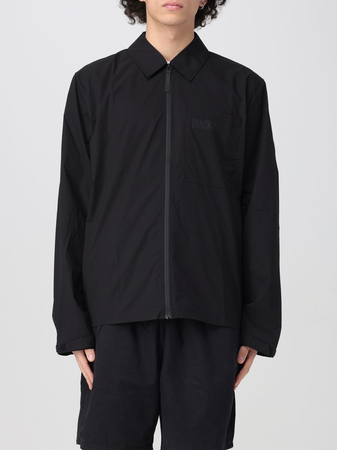 Rains Jacket  Men Color Black In Black