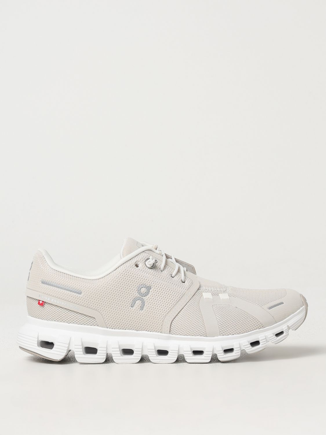 On Running Sneakers Woman Color Pearl In Pearl