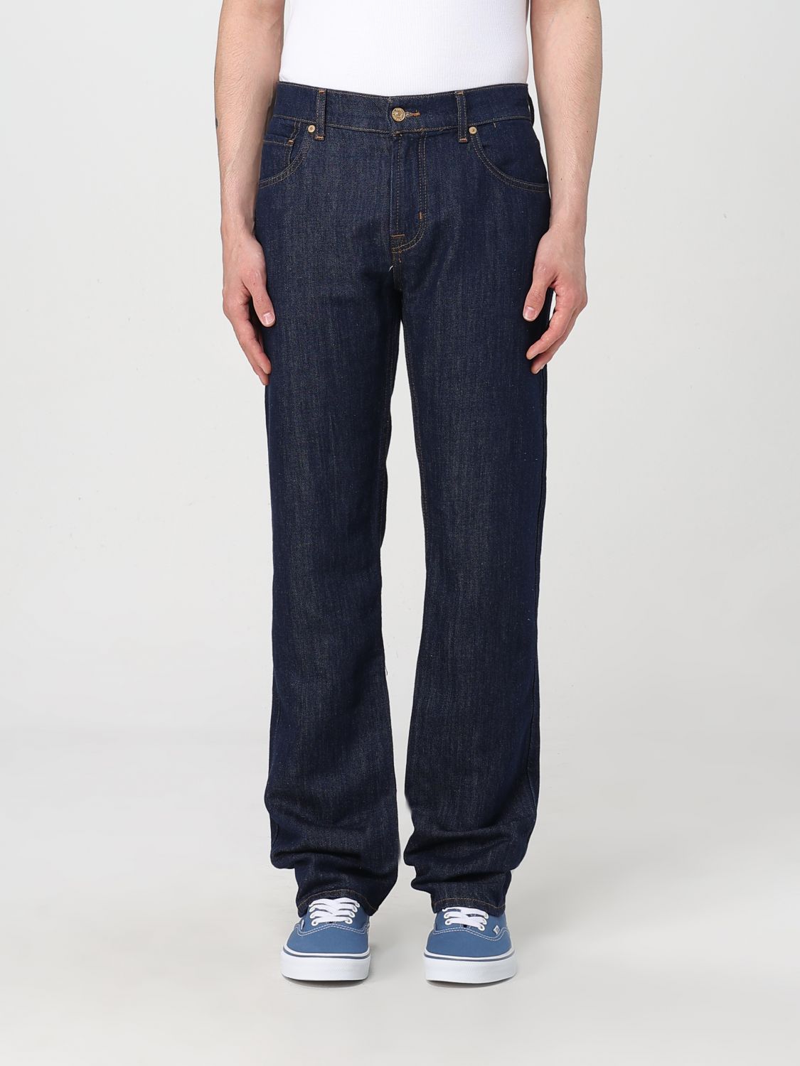 7 FOR ALL MANKIND JEANS 7 FOR ALL MANKIND MEN COLOR BLUE G86635009