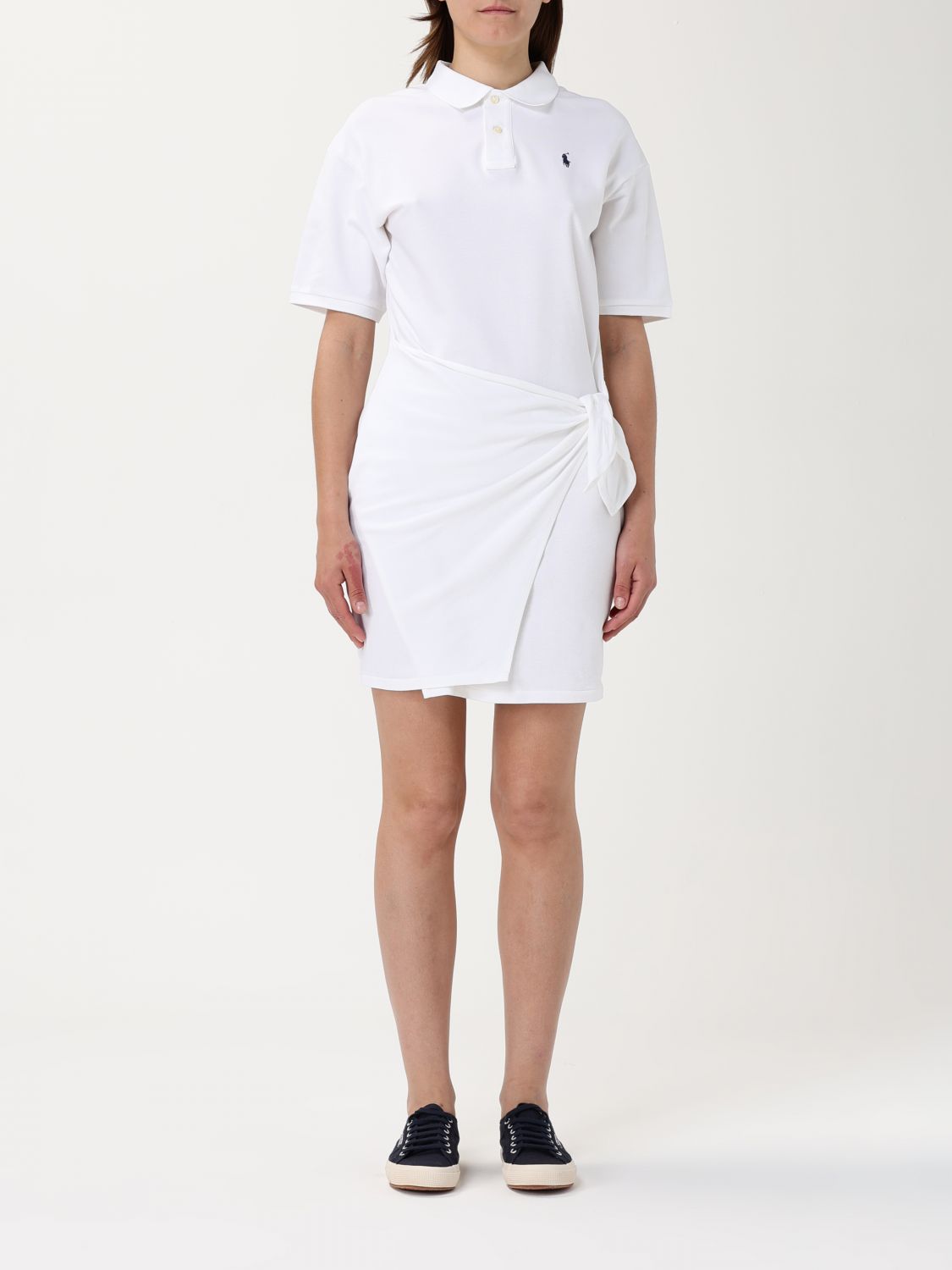 POLO RALPH LAUREN DRESS POLO RALPH LAUREN WOMAN COLOR WHITE G86636001