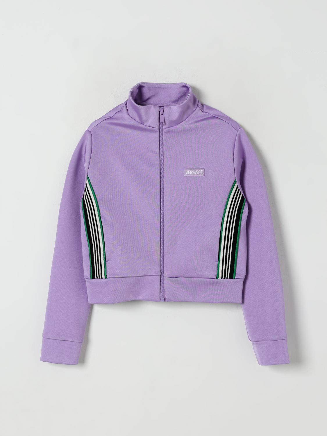 VERSACE Sweater Kids color Violet　VERSACE セーター キッズカラー バイオレット VERSACE