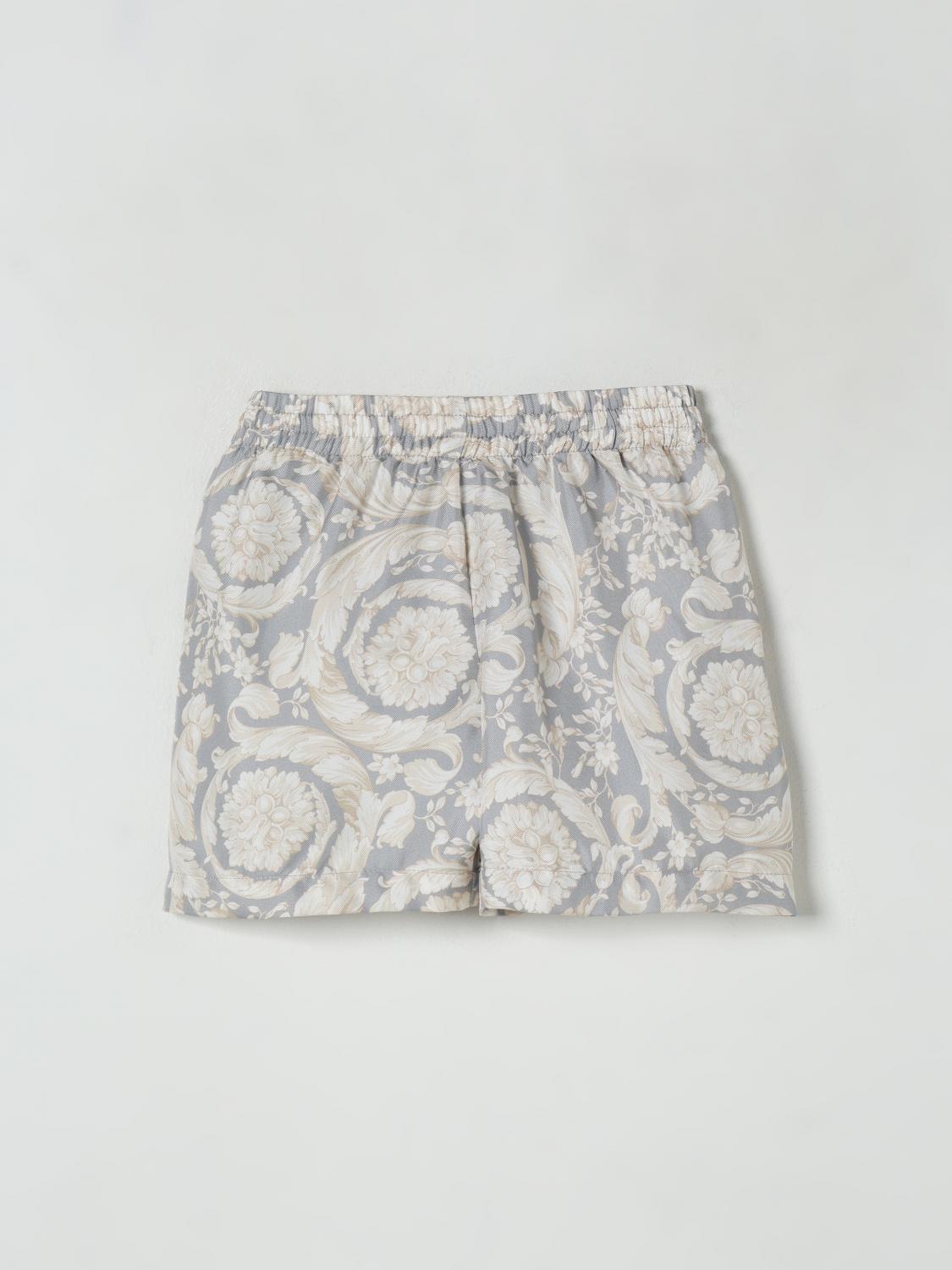 Versace Pantaloncini Bambino Colore Grigio