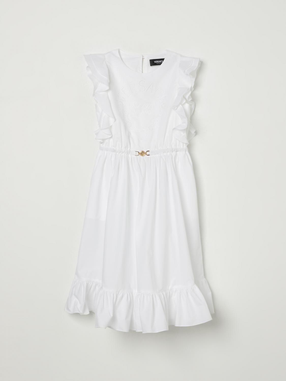 VERSACE Kleid Kinder Farbe Weiß