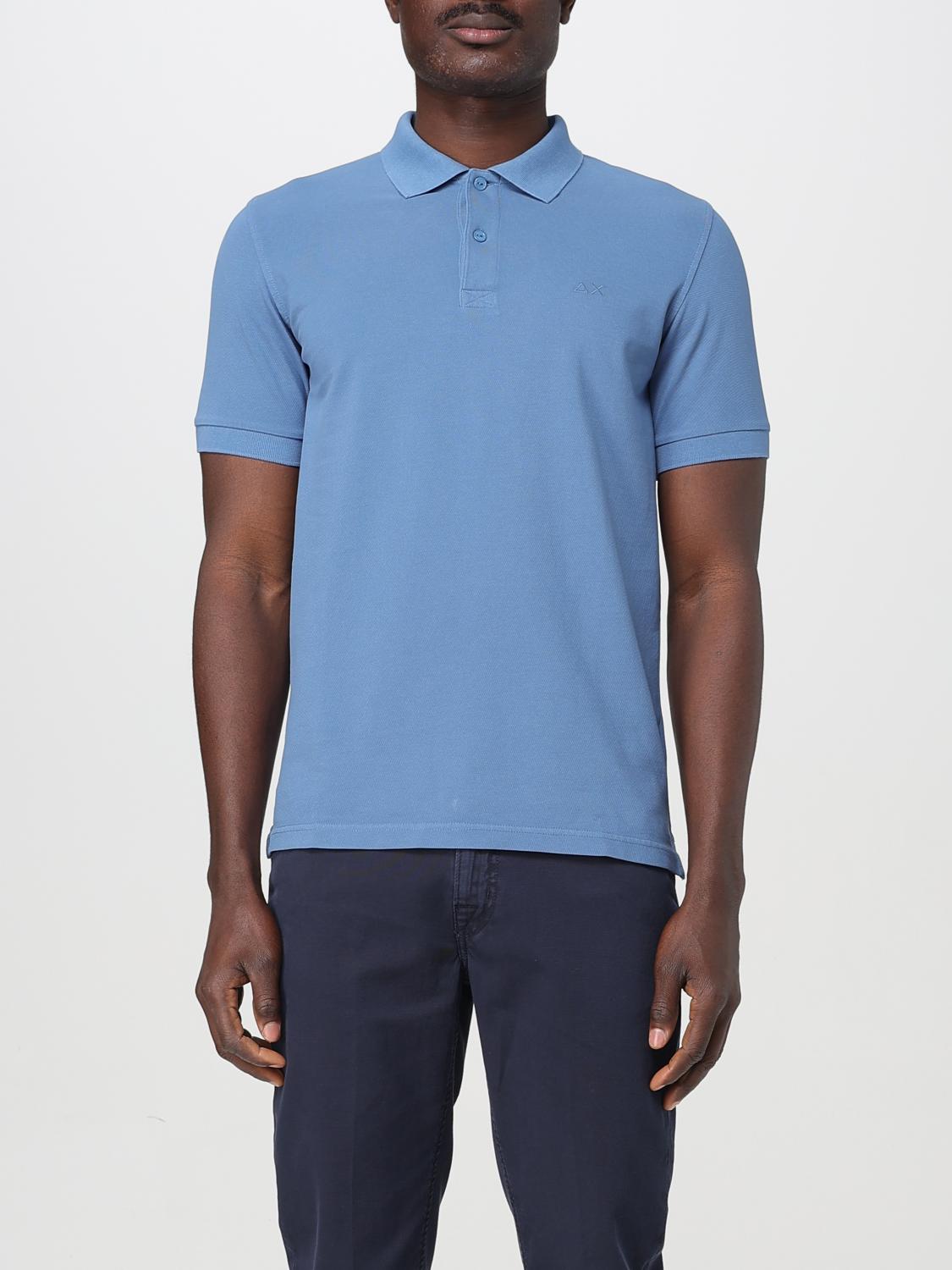 Sun 68 T-shirt Sun68 Men Color Blue In ブルー