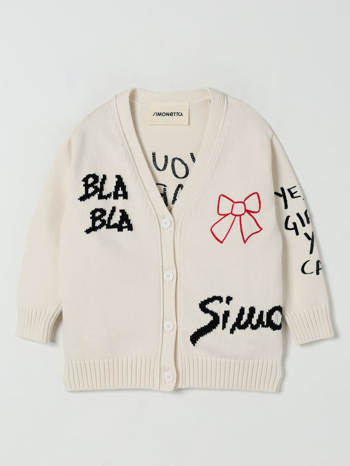 Simonetta Maglia Bambino Colore Panna
