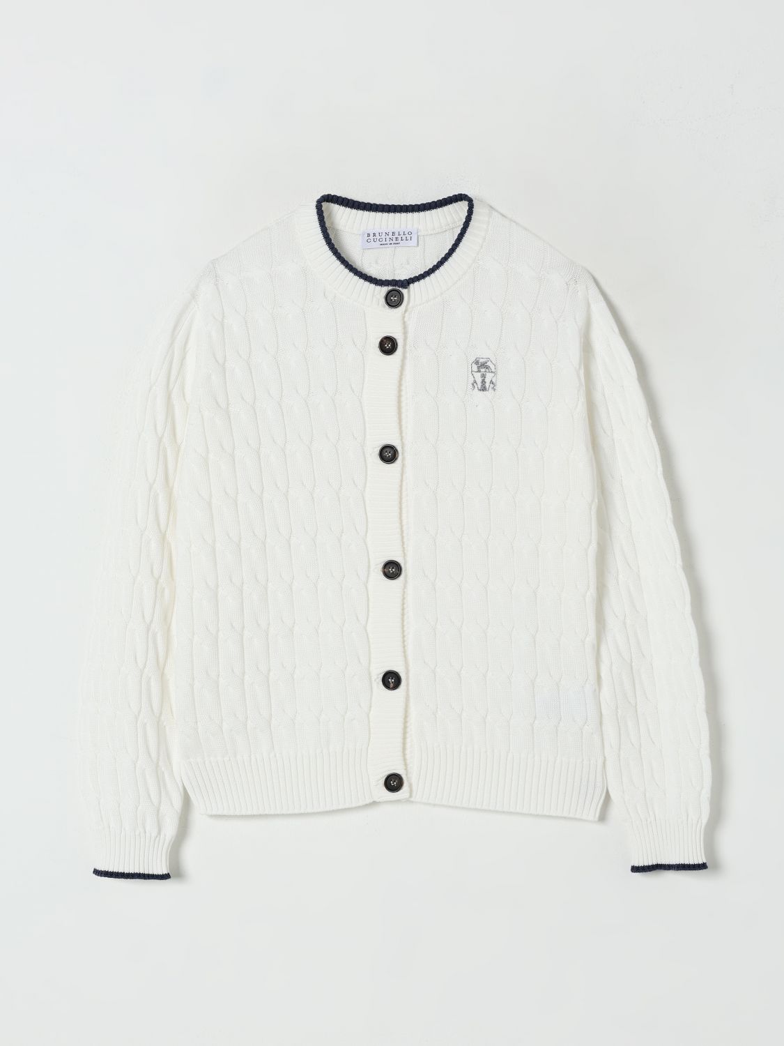 Brunello Cucinelli Maglia  Bambino Colore Bianco