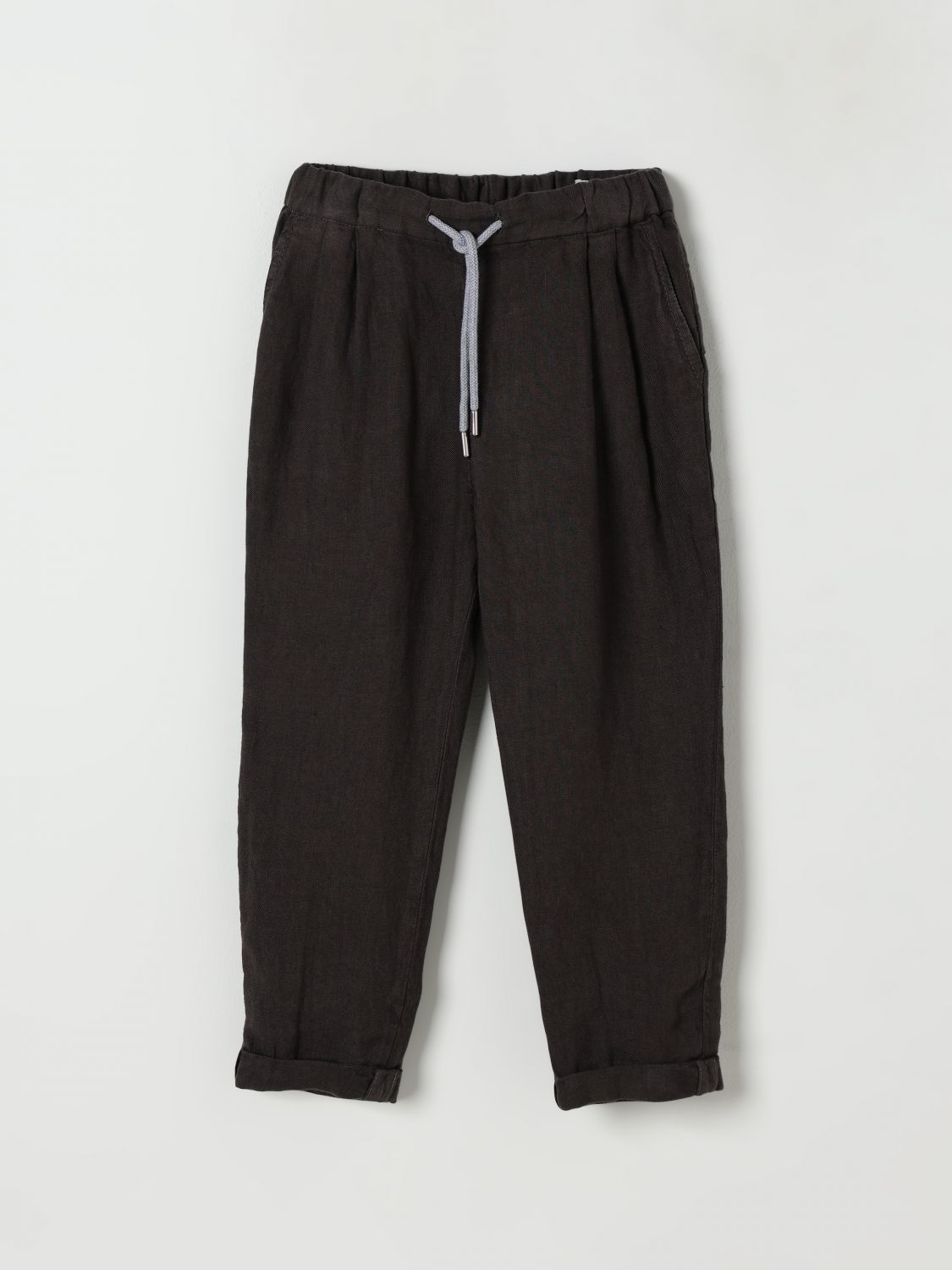 Brunello Cucinelli Kids' Pantalone  Bambino Colore Marrone