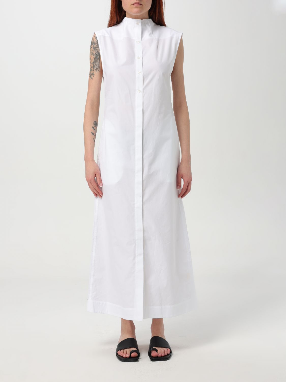 LOULOU STUDIO DRESS LOU LOU STUDIO WOMAN COLOR WHITE G86835001