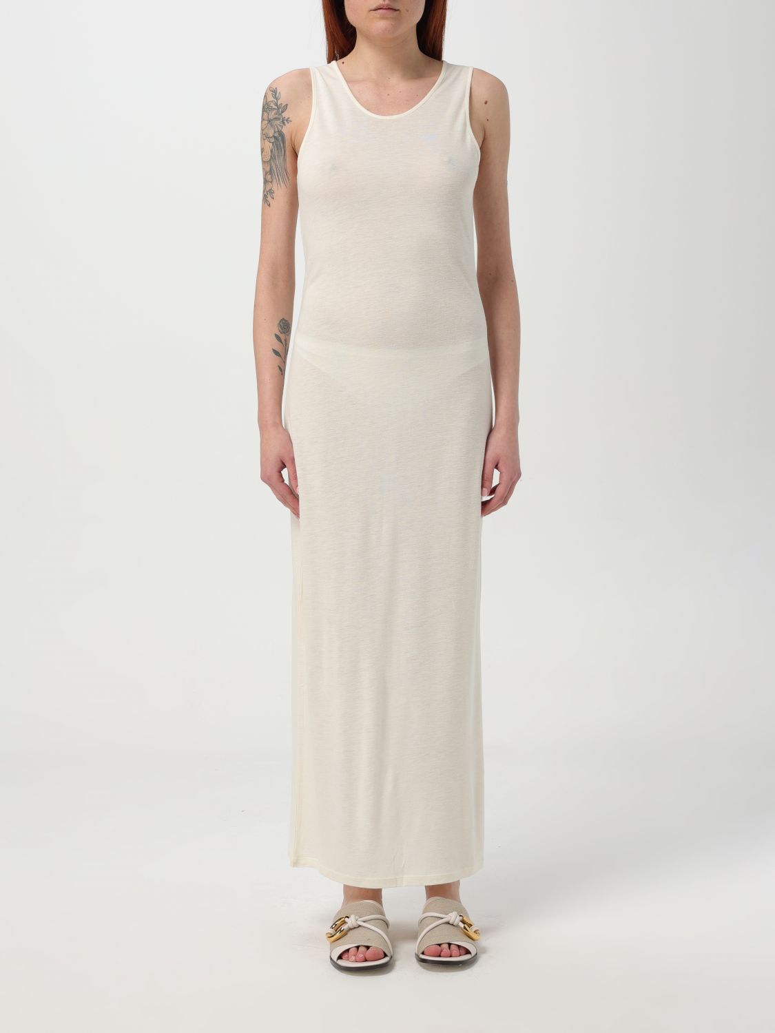 LOULOU STUDIO DRESS LOU LOU STUDIO WOMAN COLOR WHITE G86836001