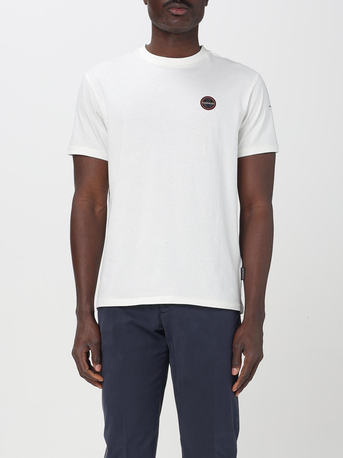 Napapijri T-shirt En Coton In ホワイト