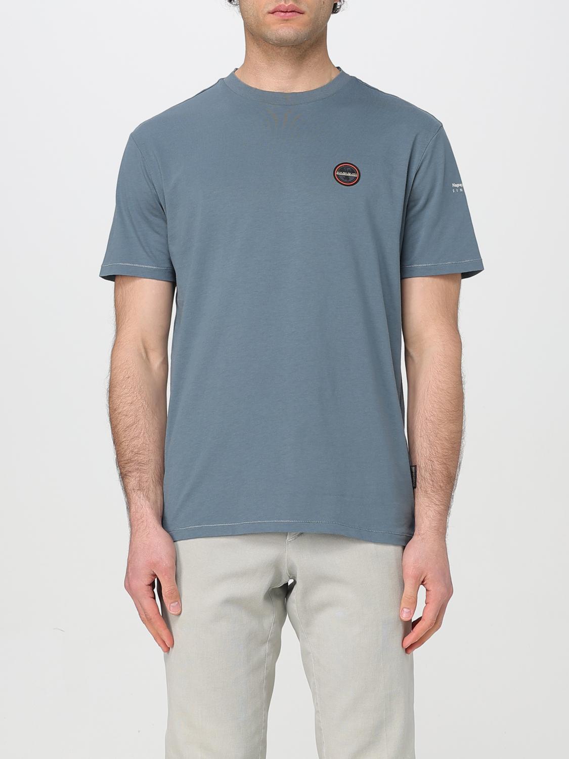 Napapijri T-shirt Men Color Blue 1 In ブルー 1